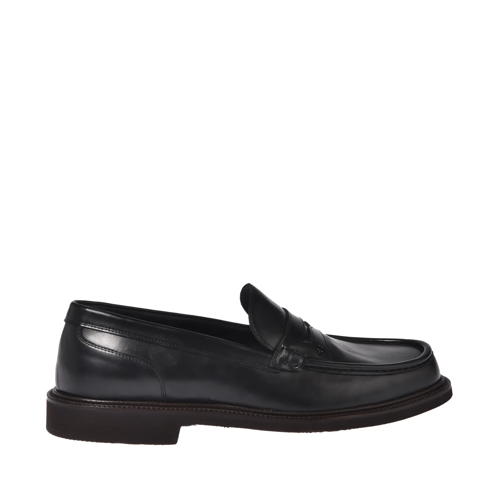 Klassische Penny Loafer aus Leder