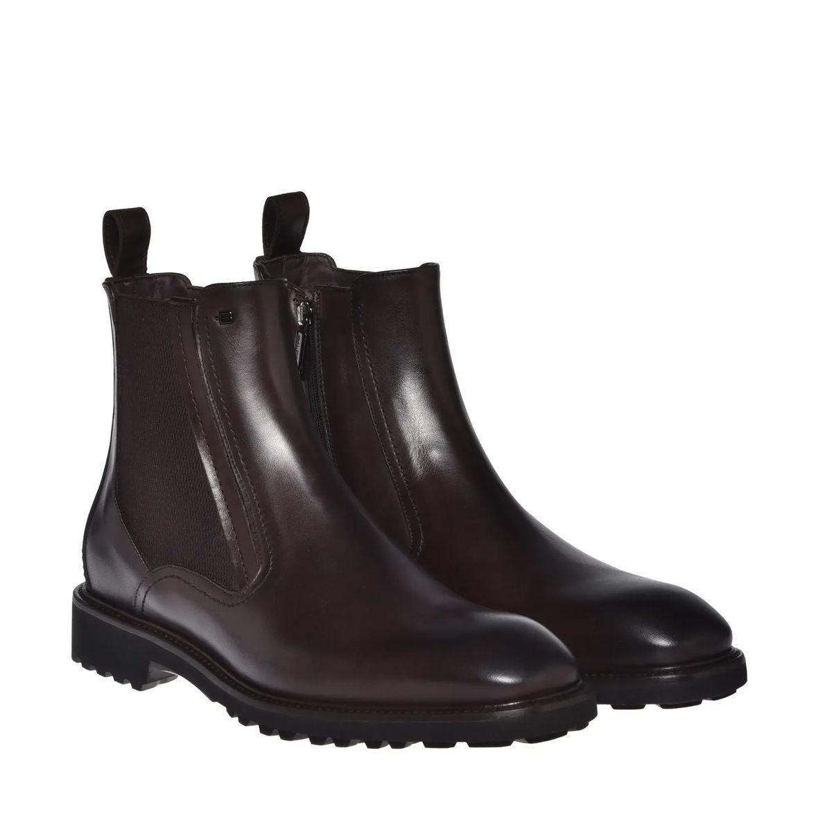 Leder Chelsea Stiefeletten