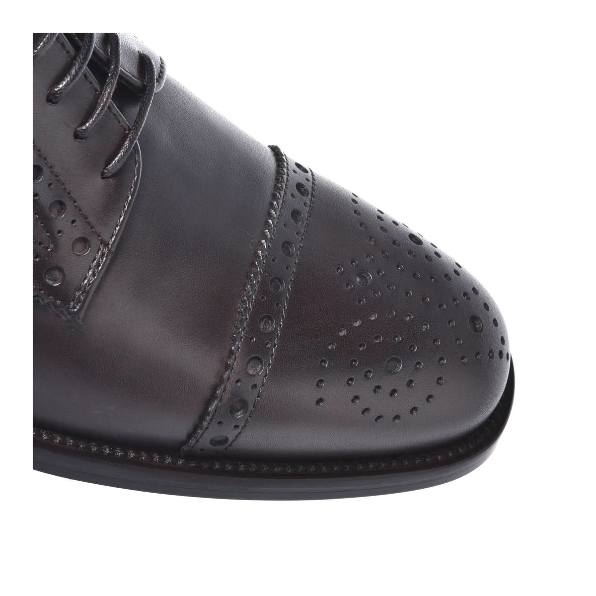 Leder Brogue Oxford Schnürschuhe