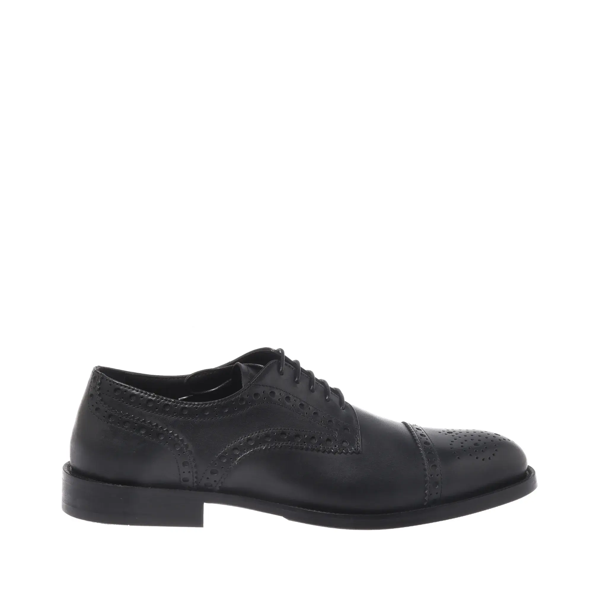 Klassische Brogue Oxford Lederschuhe