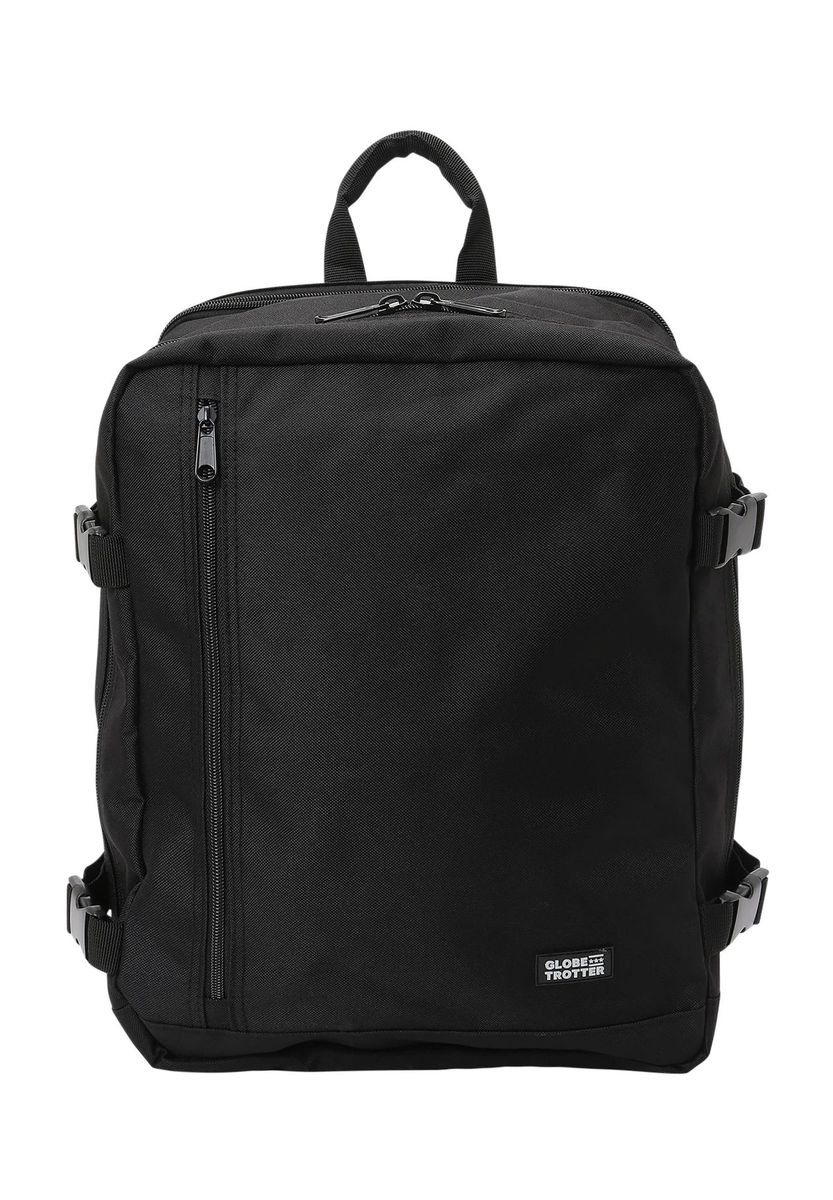 Klassischer schwarzer Reiserucksack