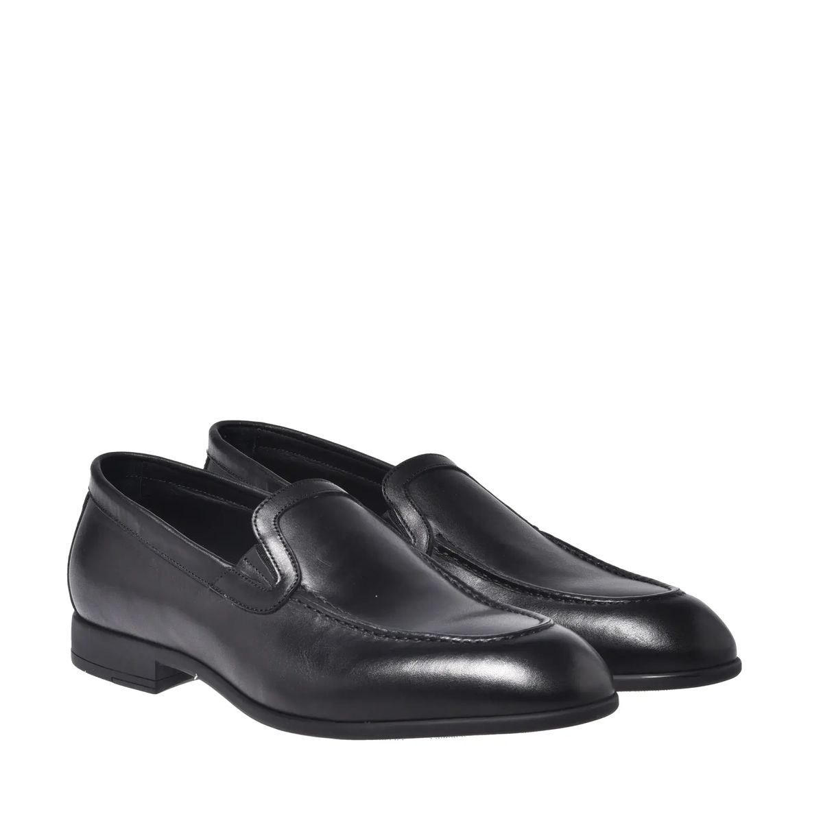 Elegante Leder Slipper Loafer
