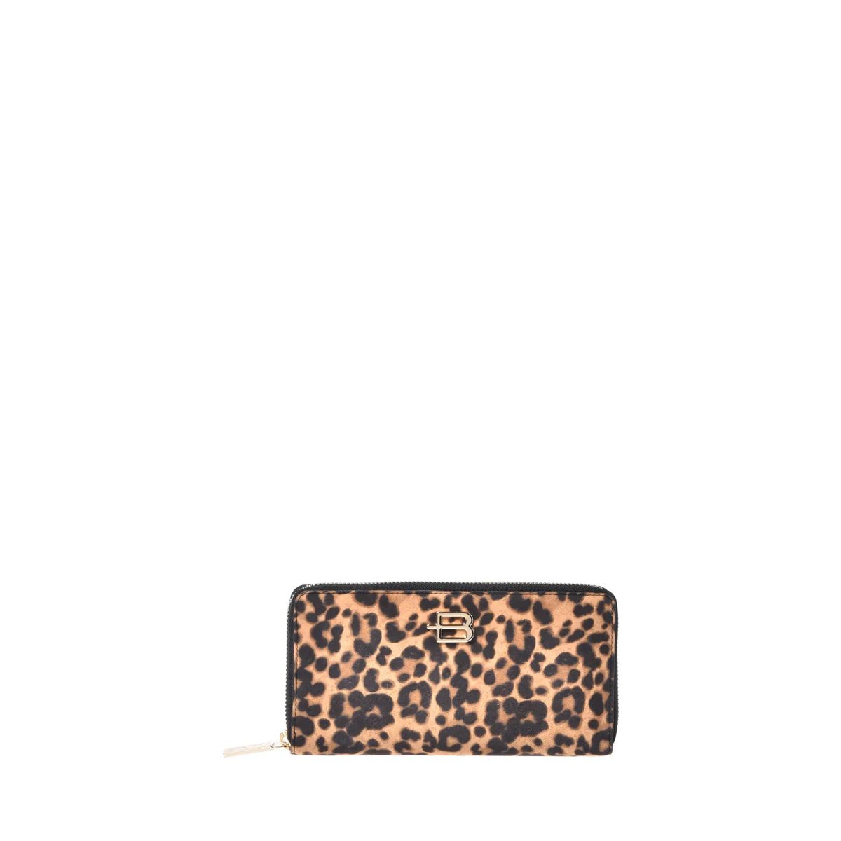 Portemonnaie mit Leopardenmuster