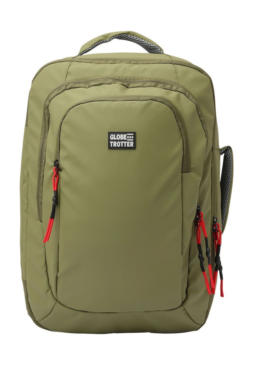 Funktionaler grüner Reiserucksack