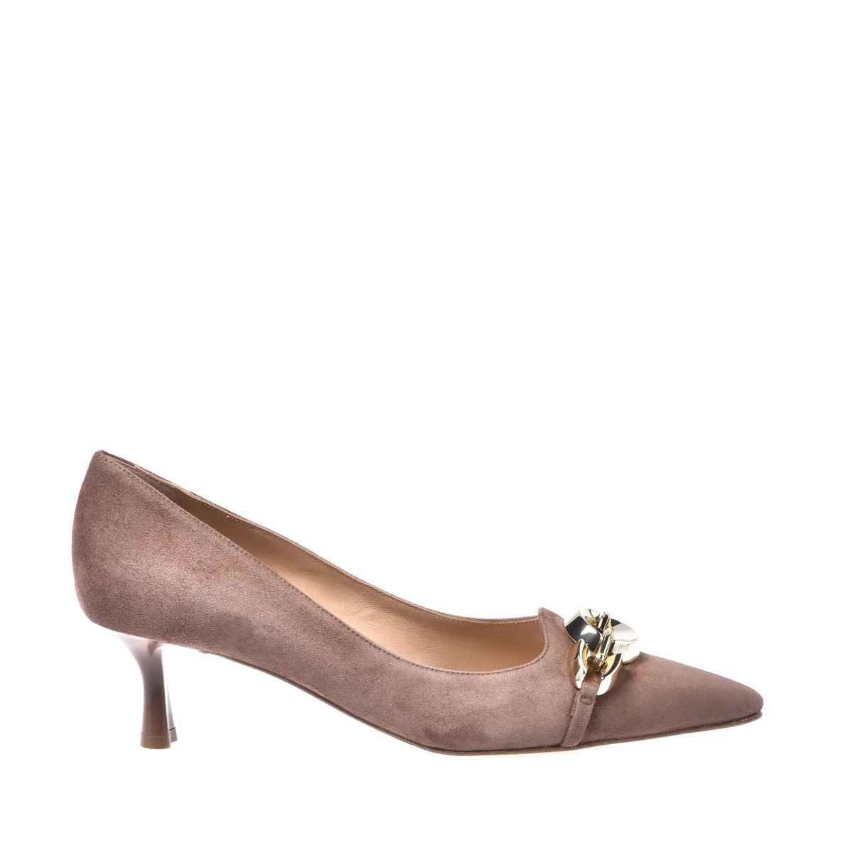 Elegante Wildleder Pumps mit Kitten-Absatz