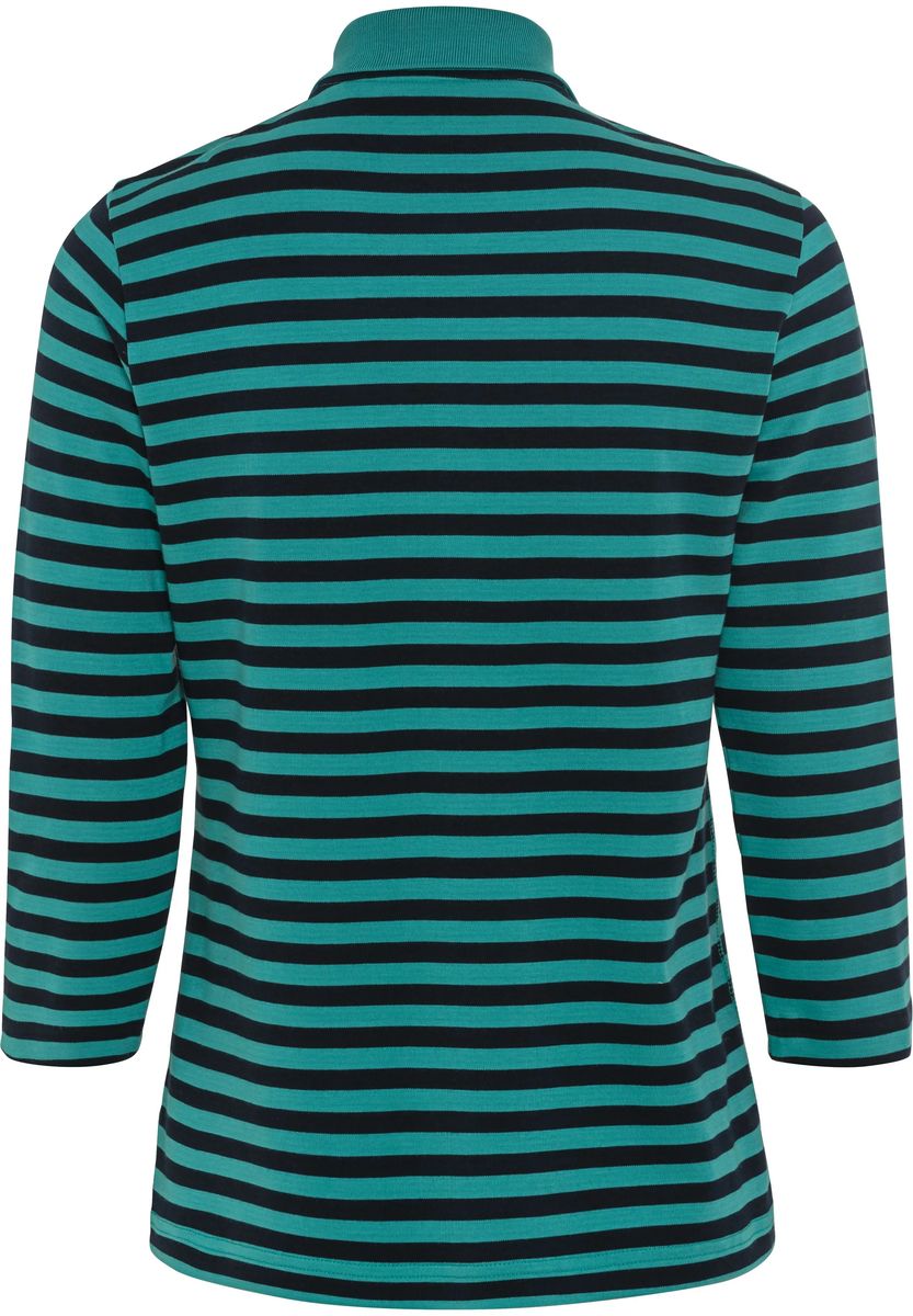Gestreiftes Pima-Baumwoll-Poloshirt