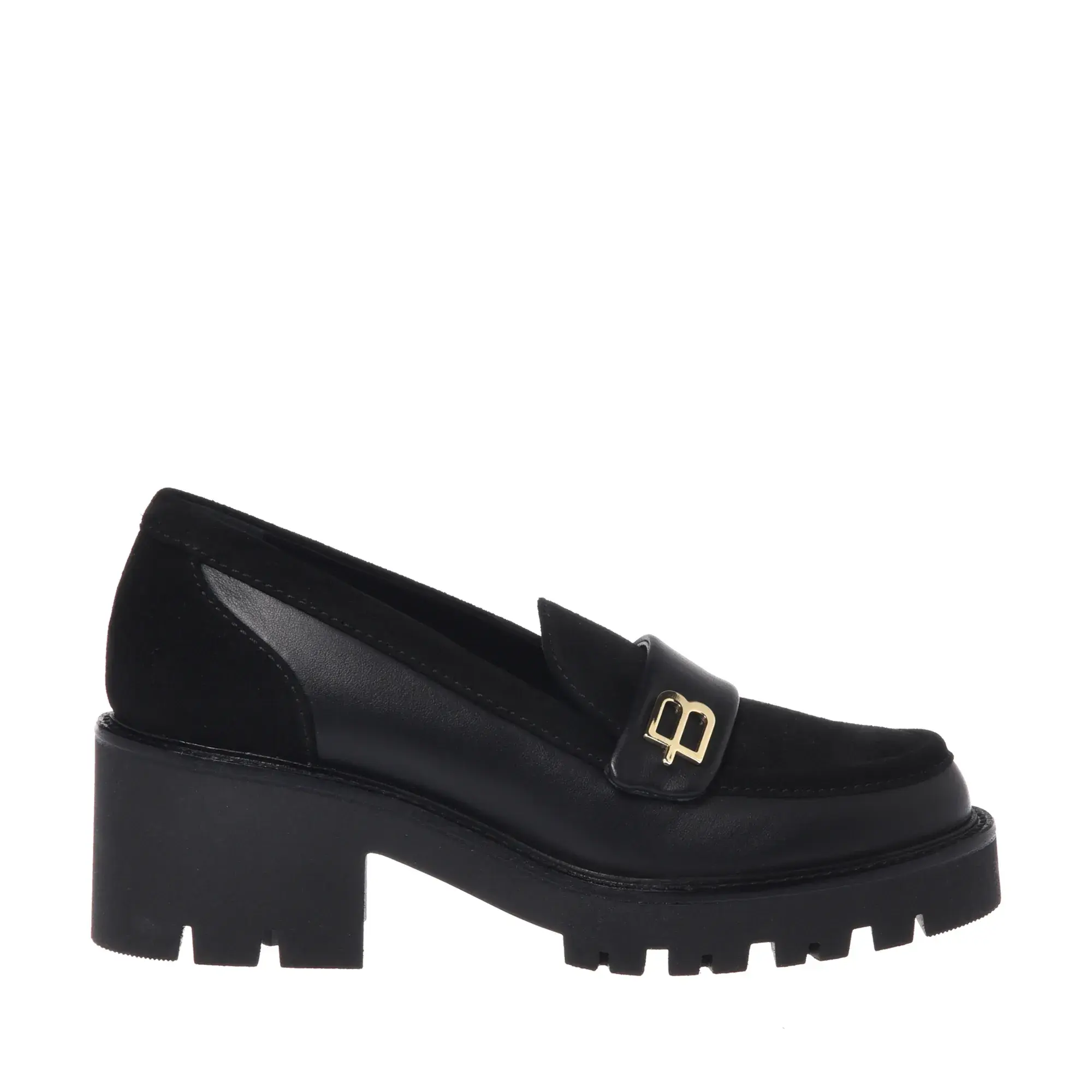Absatz Loafer mit Profilsohle