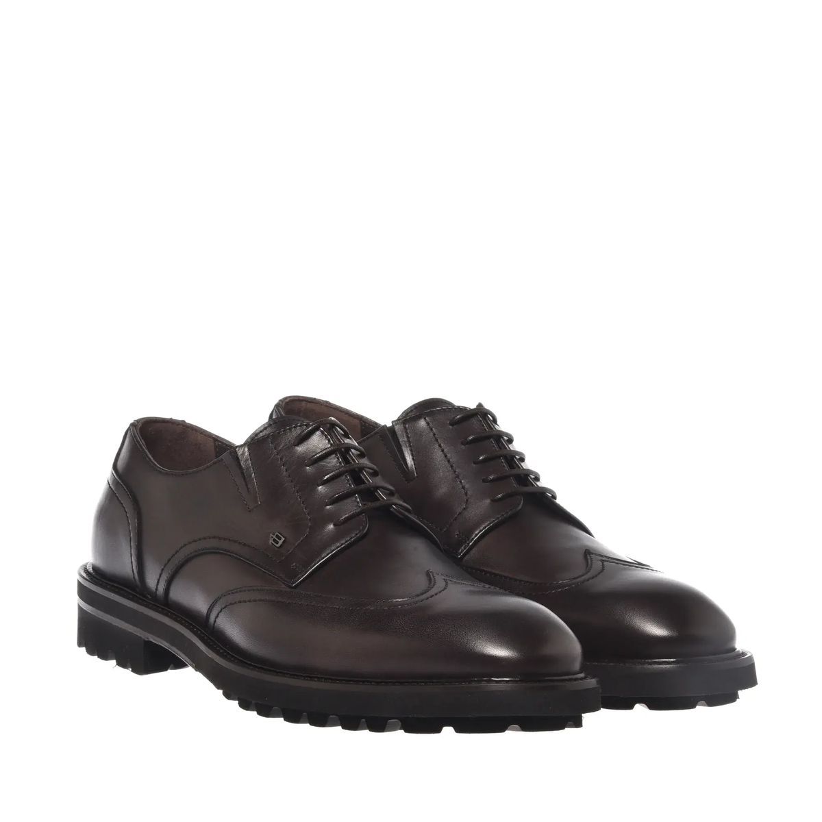 Klassische Leder Oxford Schnürschuhe