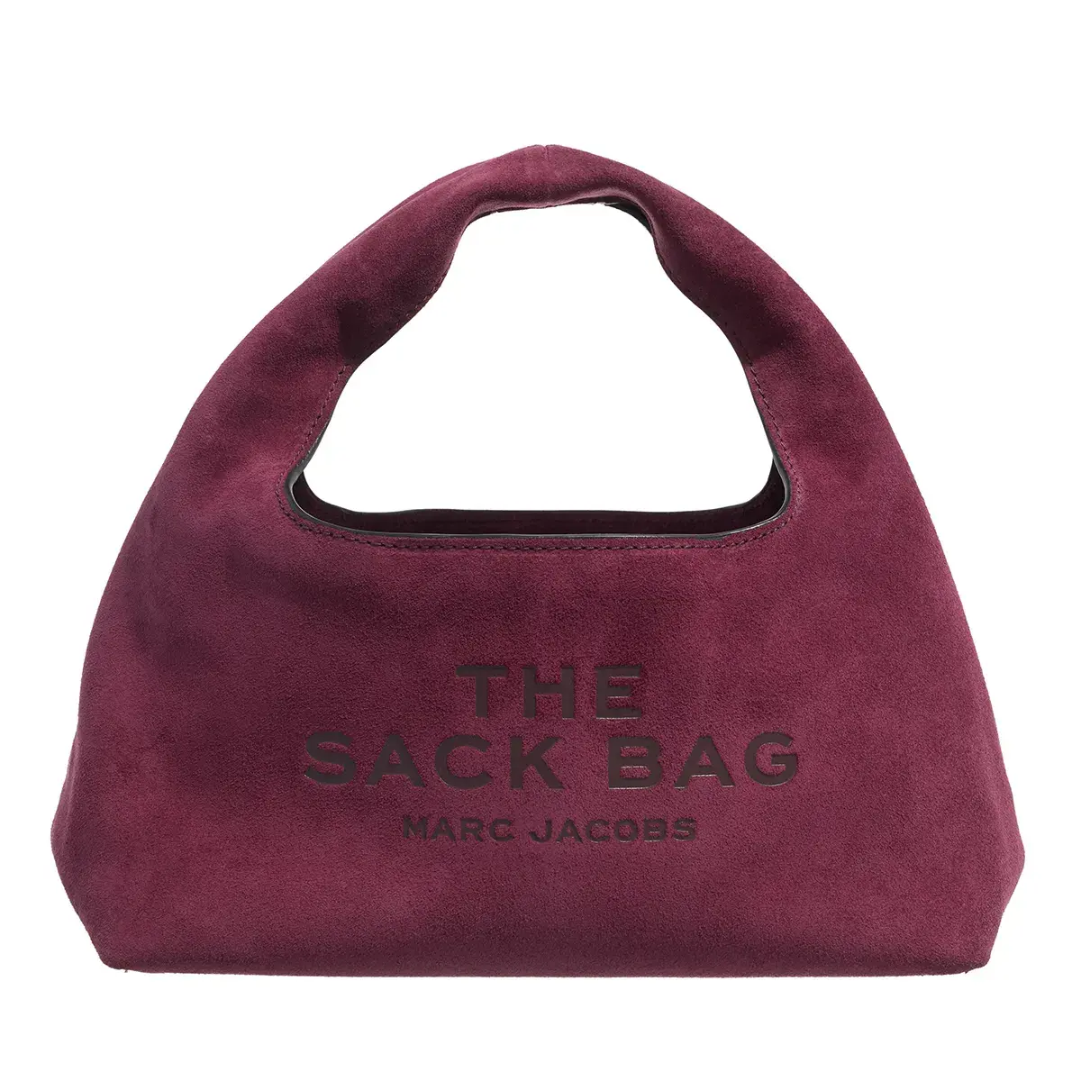 Mini-Sack-Tasche aus Wildleder