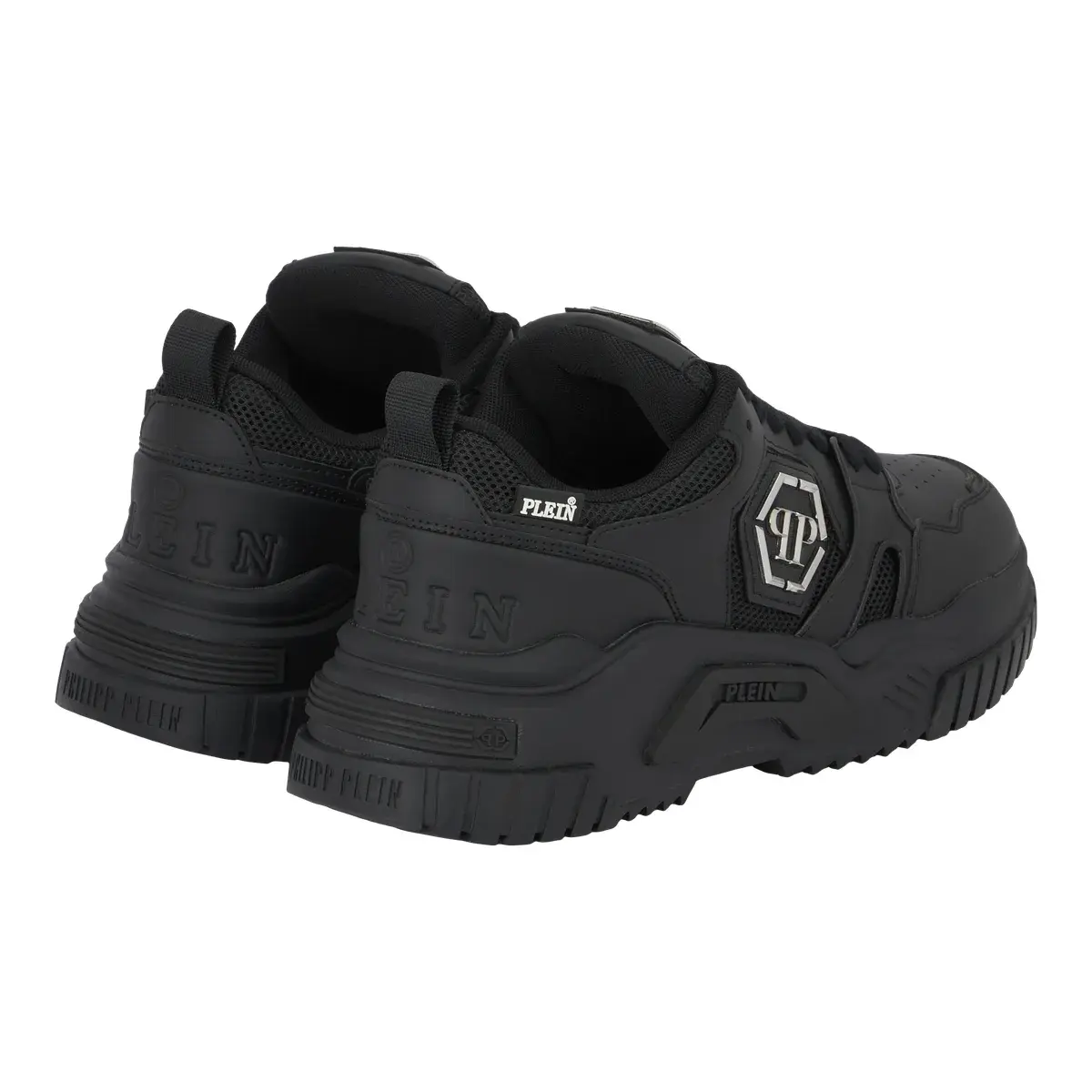 Klobiger Sneaker mit Hexagon-Logo