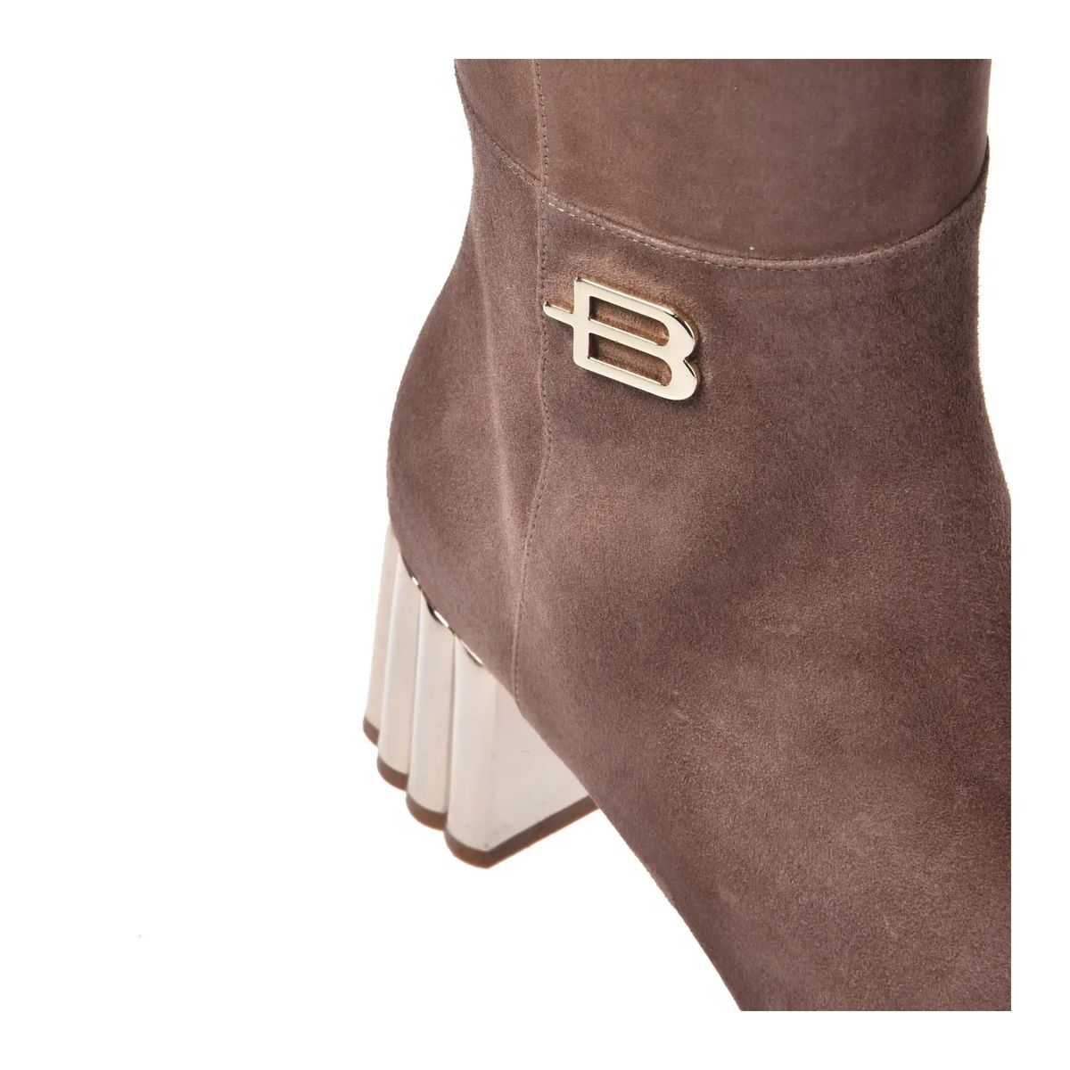 Wildleder Kniehohe Stiefel mit Absatz