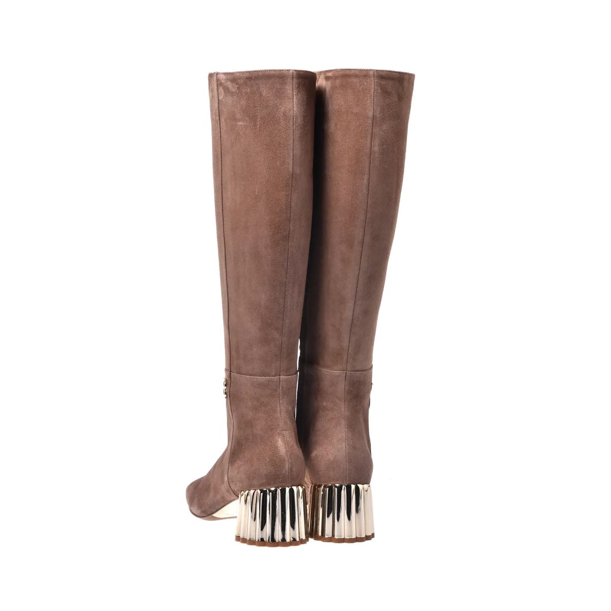 Wildleder Kniehohe Stiefel mit Absatz