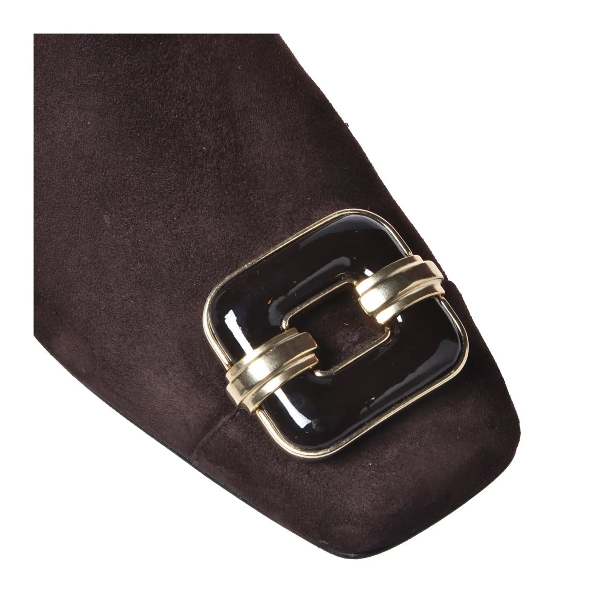 Braune Wildleder-Kniehohe Stiefel
