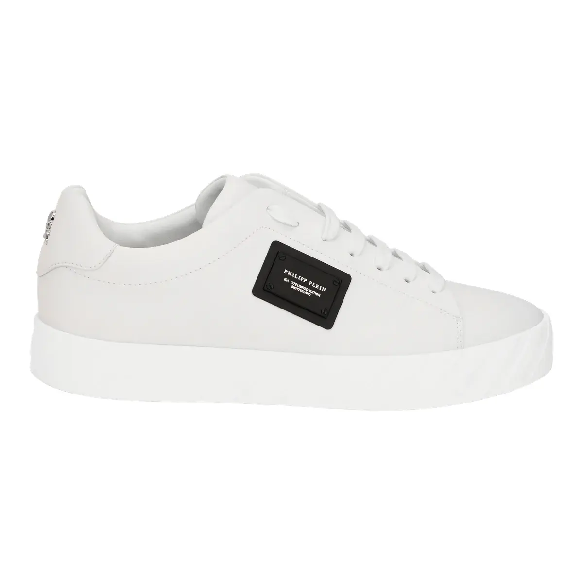 Minimalistische Low-Top-Leder-Sneakers