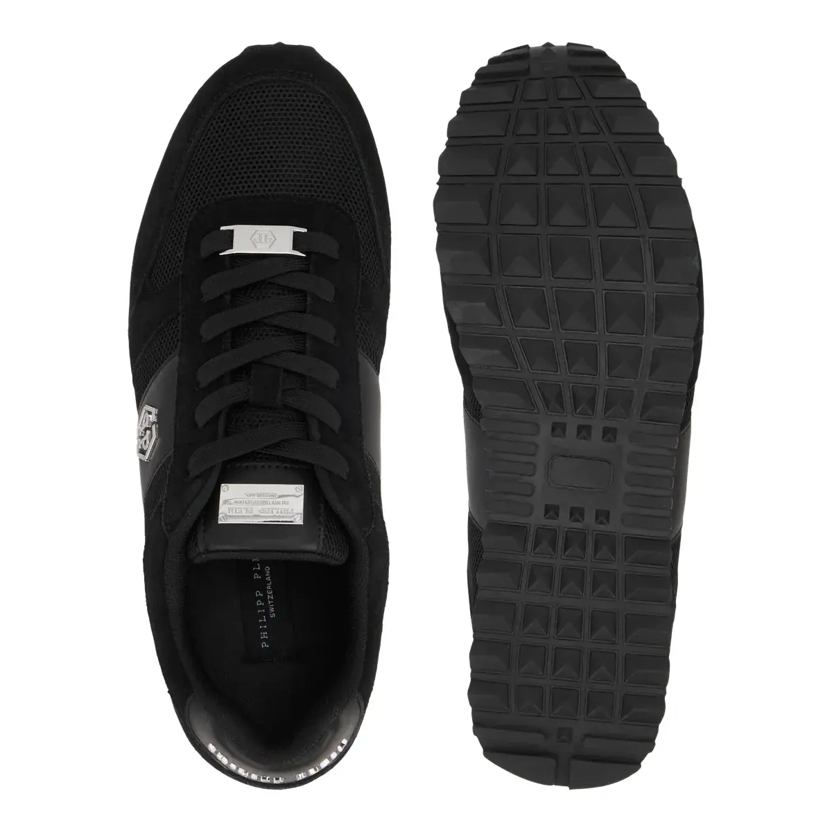Sportlicher Low-Top Lauf Sneaker Hexagon