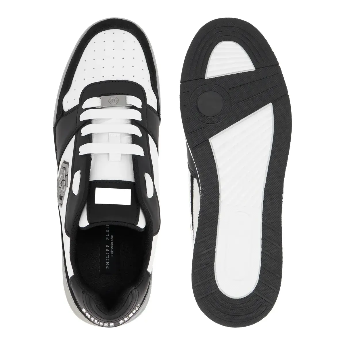 Zweifarbiger Low-Top-Fashion-Sneaker
