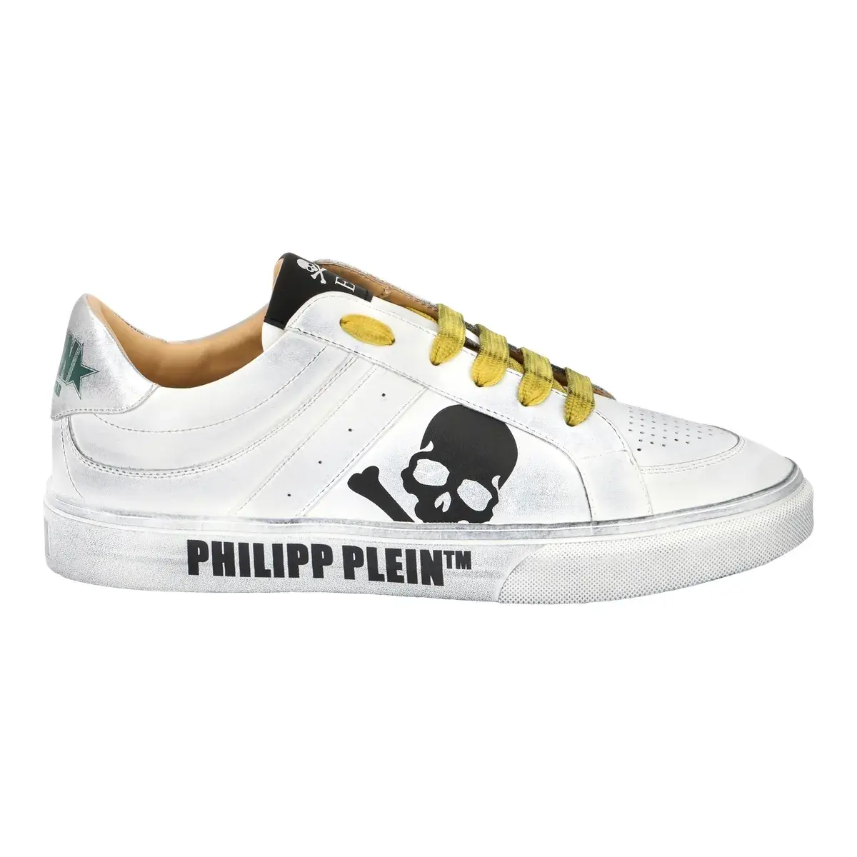 Low-Top Sneaker mit Totenkopf