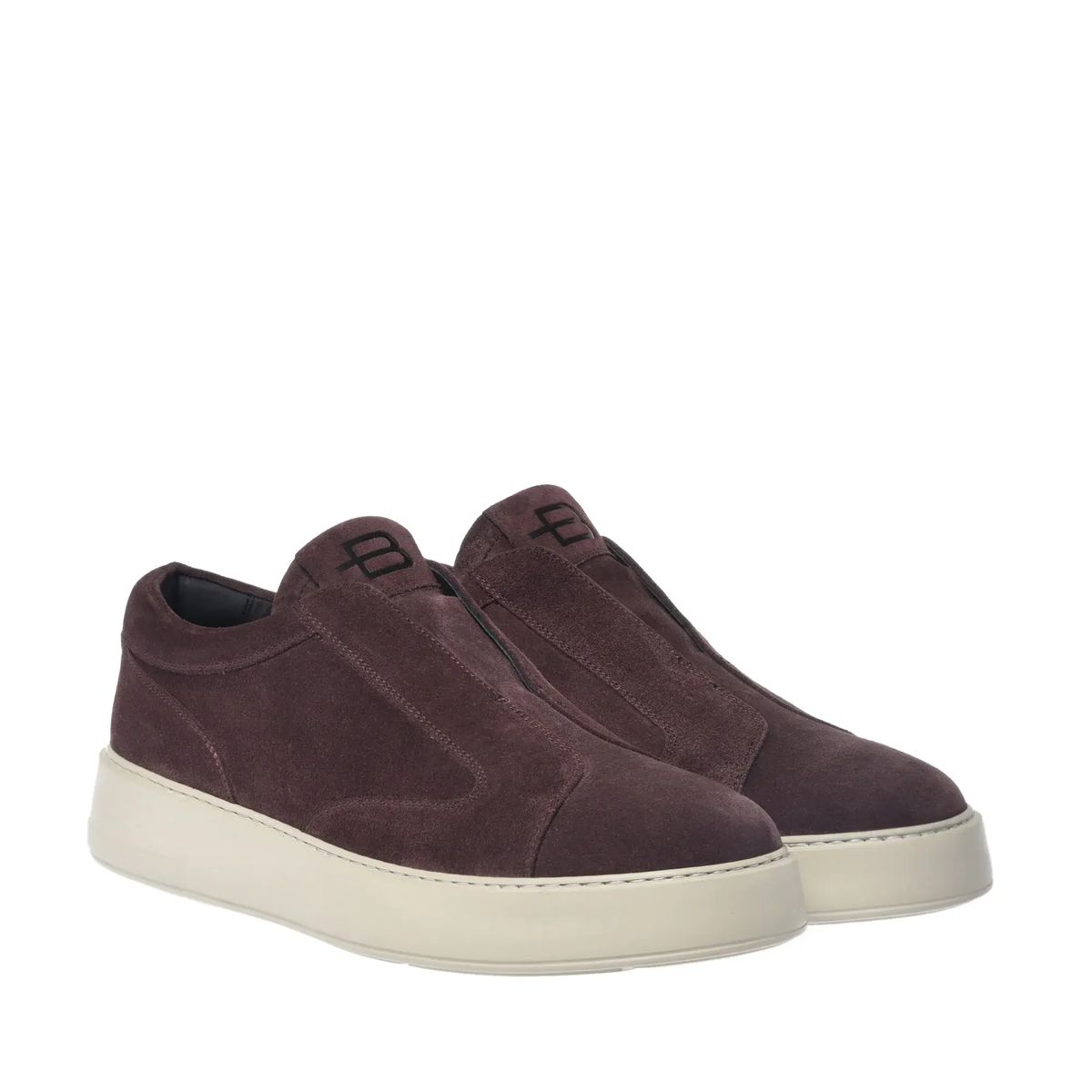 Wildleder Slip-On Plateau Sneaker