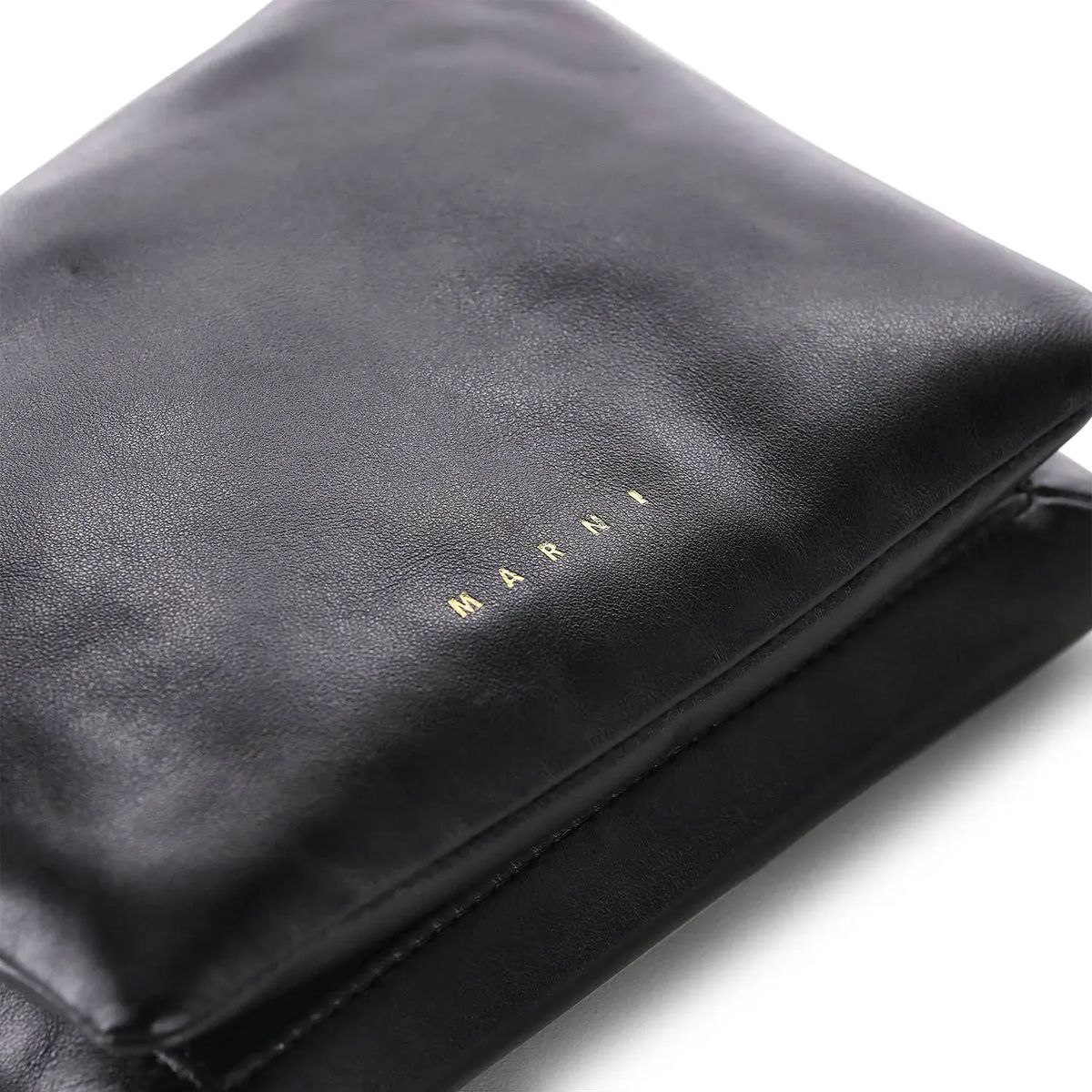 Elegante Leder Clutch Bag mit Riemen