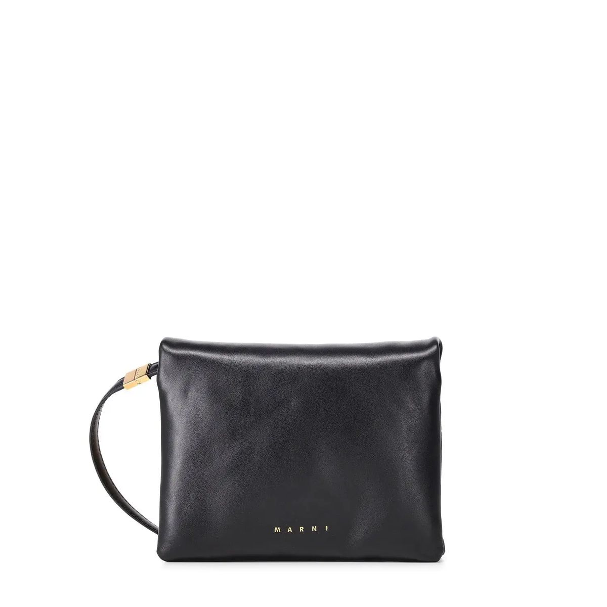 Elegante Leder Clutch Bag mit Riemen