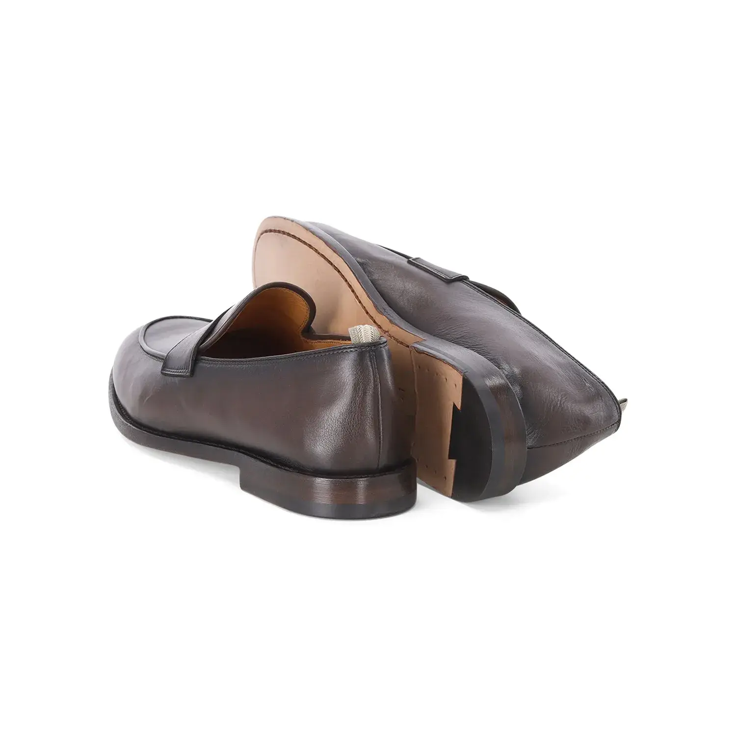 Klassische Penny Loafer aus Leder