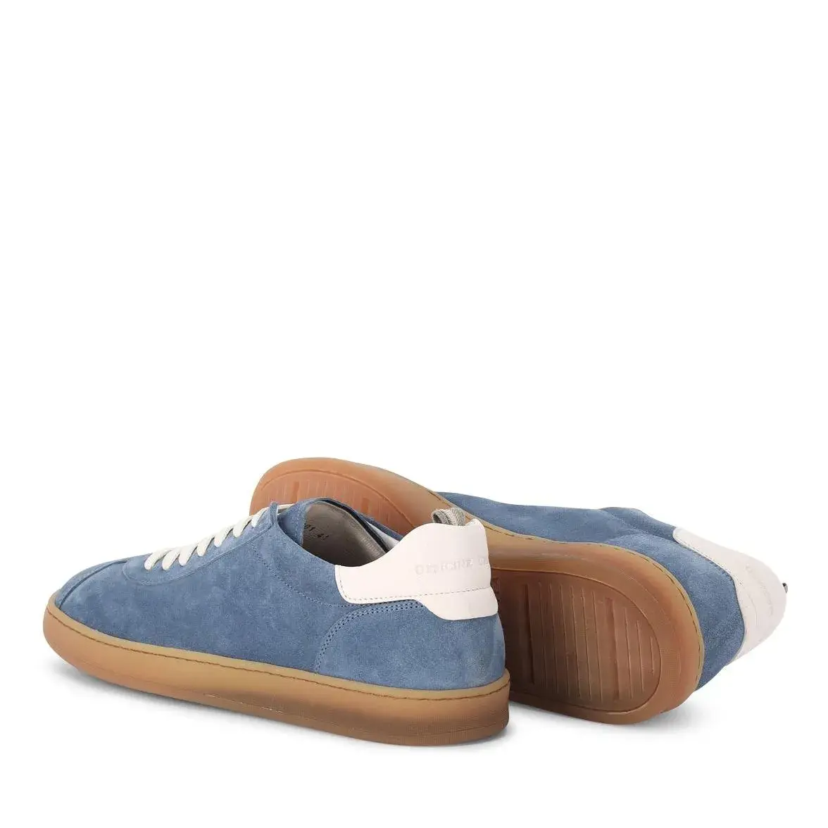 Wildleder Low-Top Sneaker Gummisohle