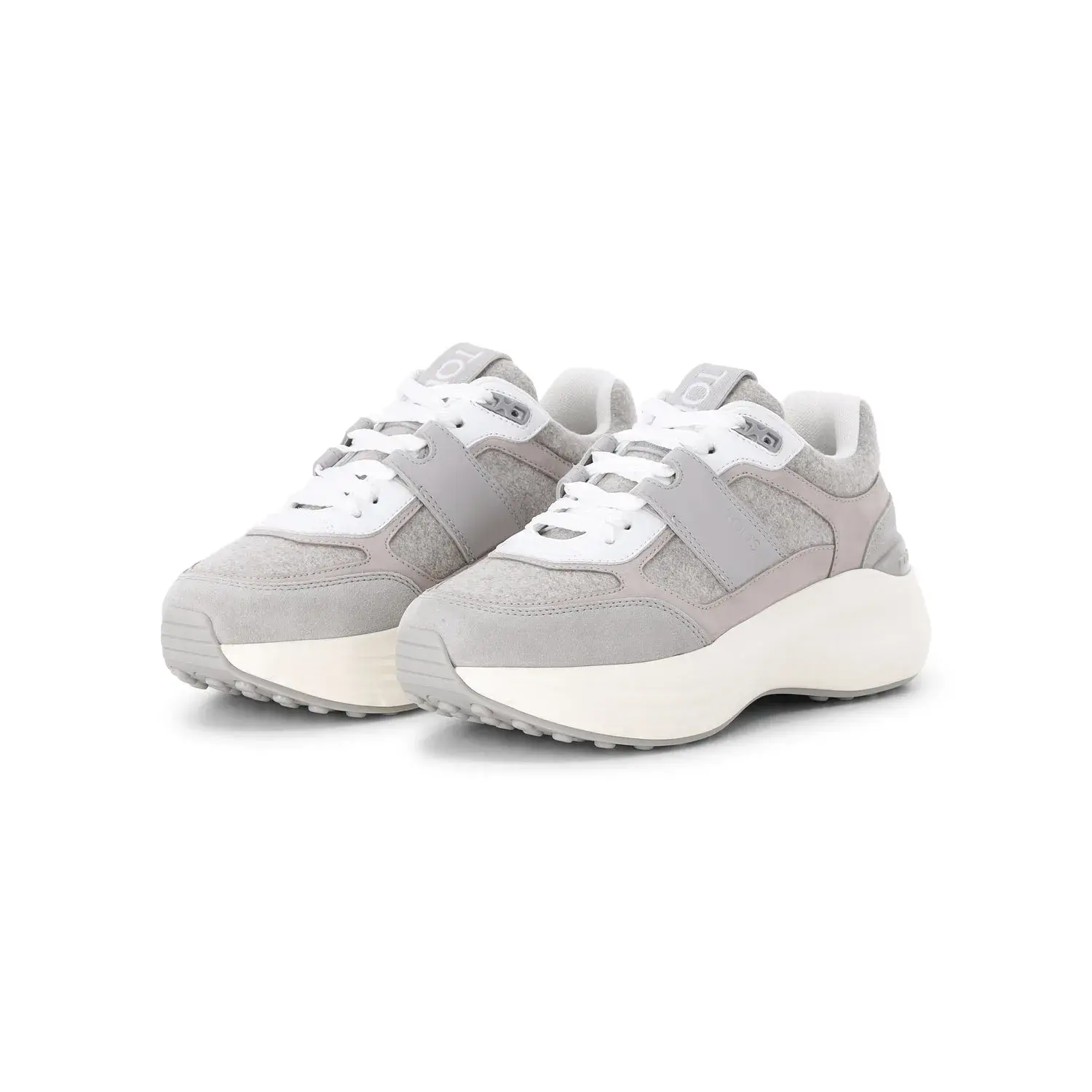 Graue Tod's Sneakers mit klobiger Sohle