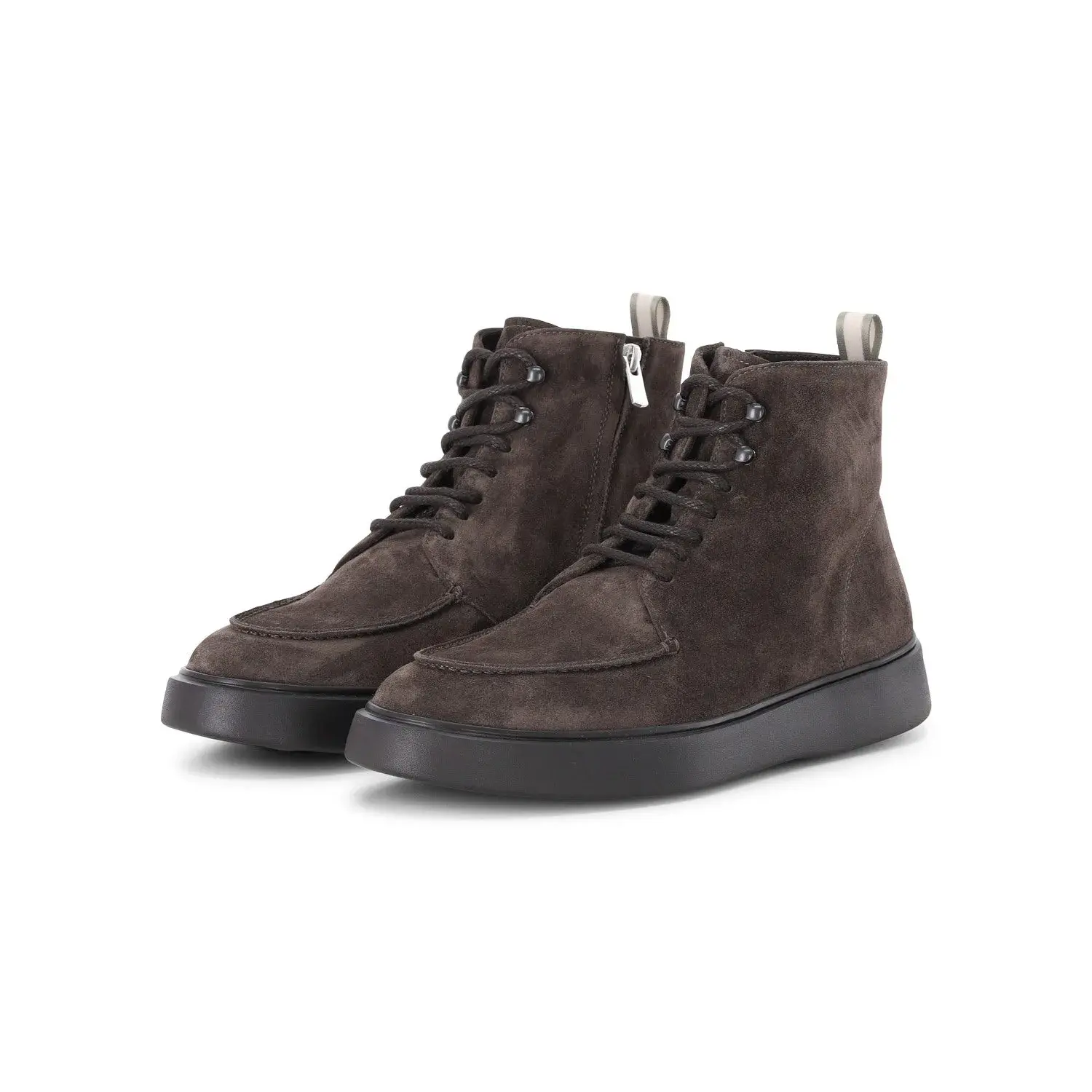 Wildleder Schnürstiefelette