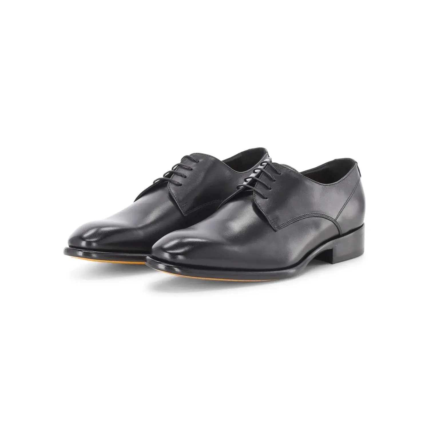 Klassische Derby-Schnürschuhe aus Leder