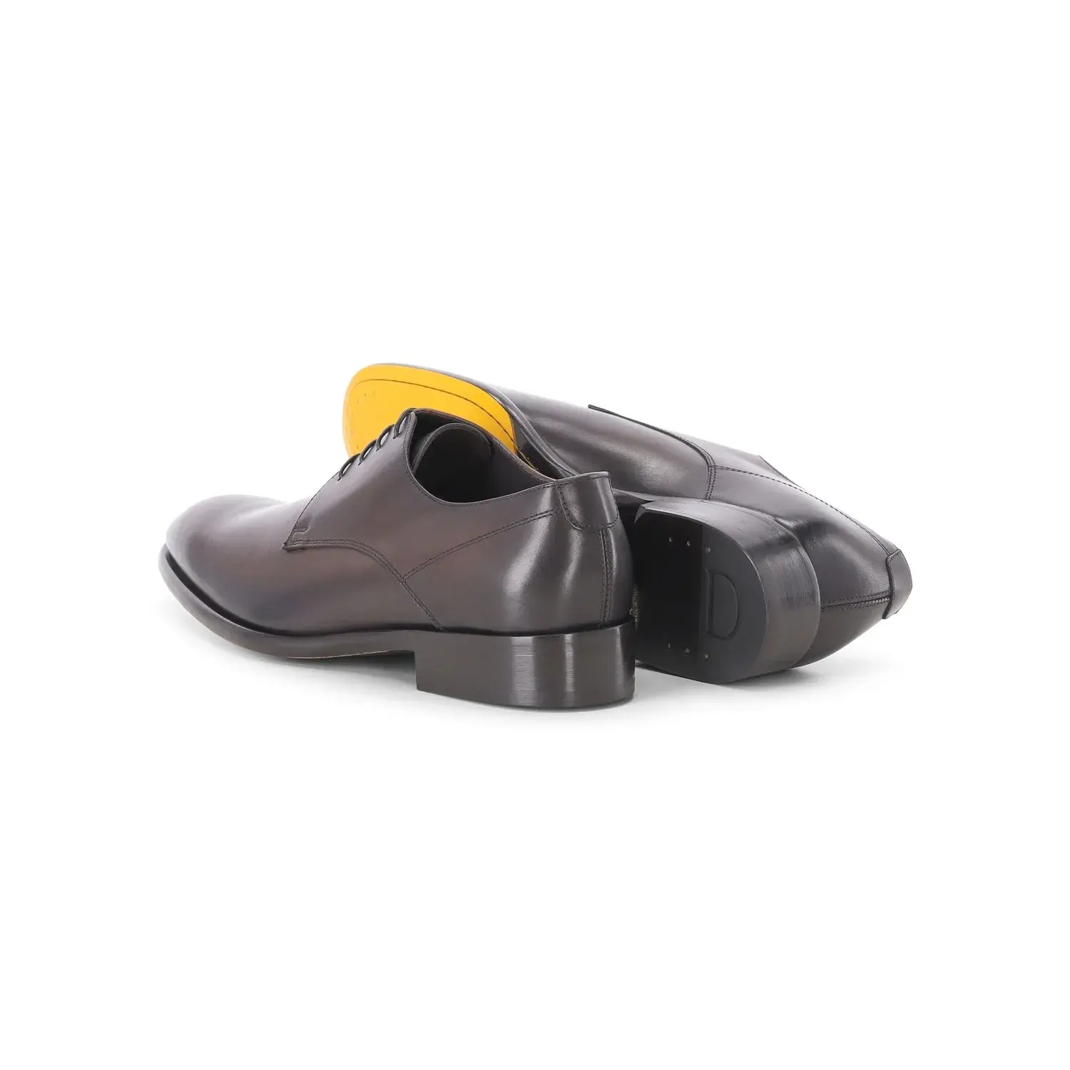 Klassische Derby-Schnürschuhe aus Leder
