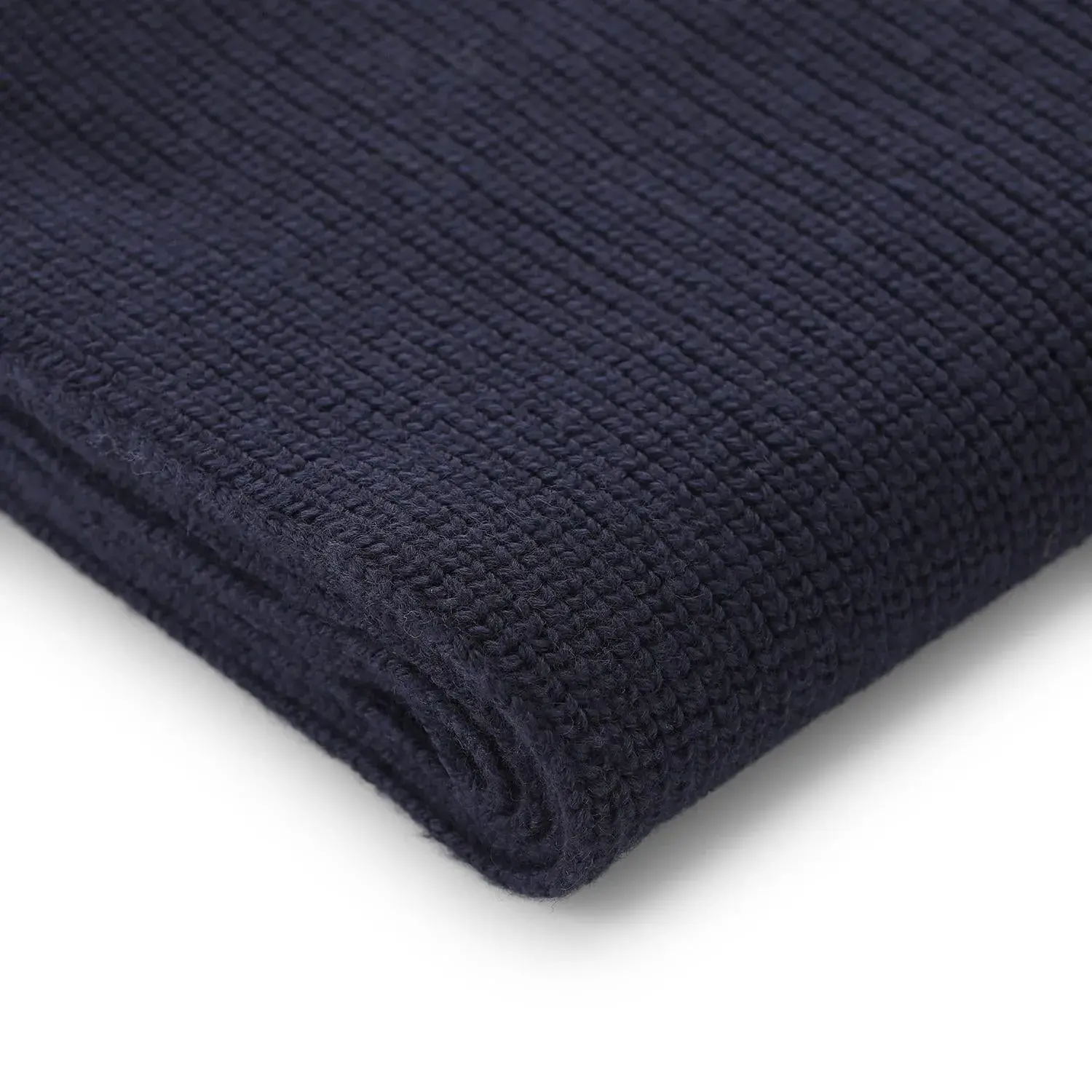 Gerippter Wollschal Unisex-Stil