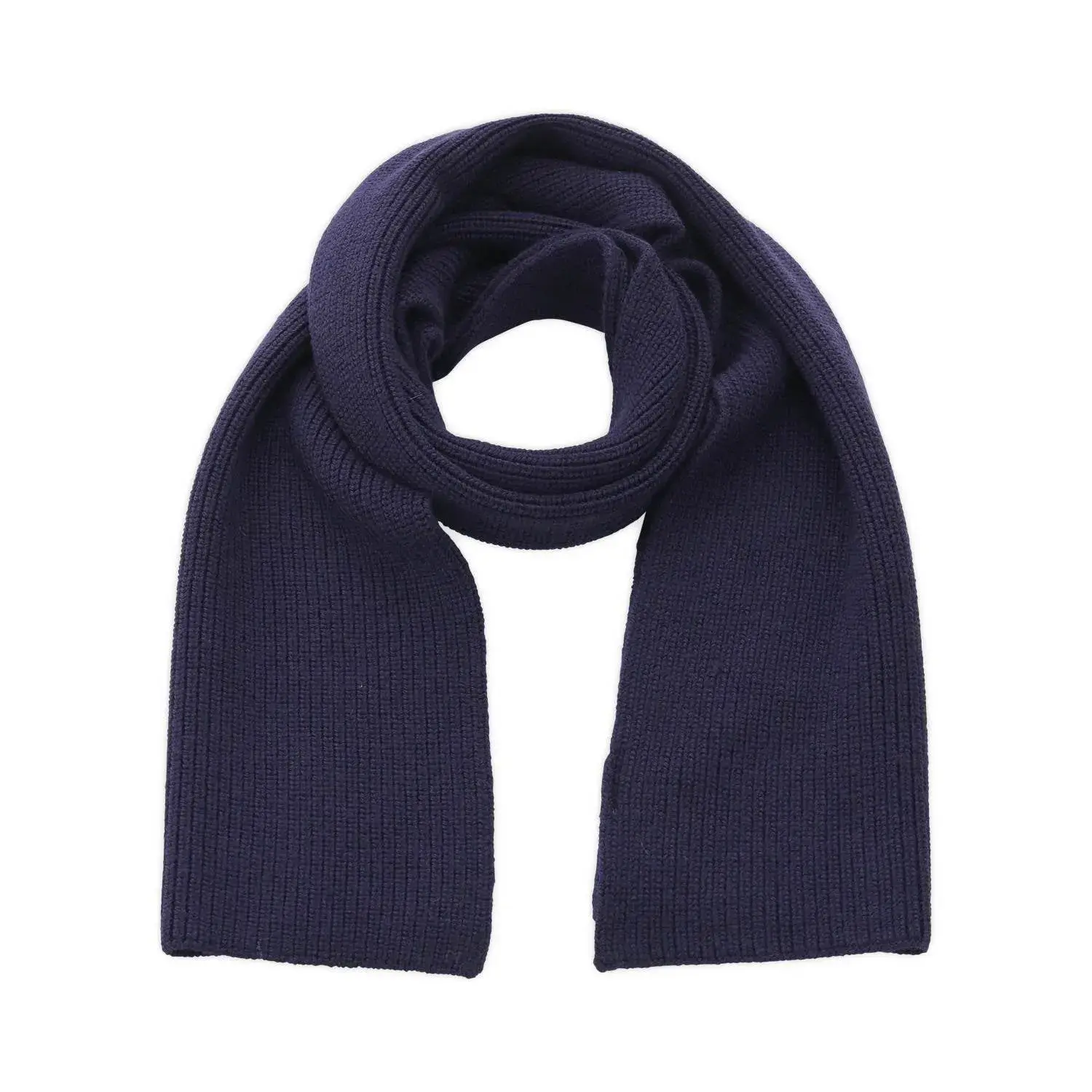 Gerippter Wollschal Unisex-Stil