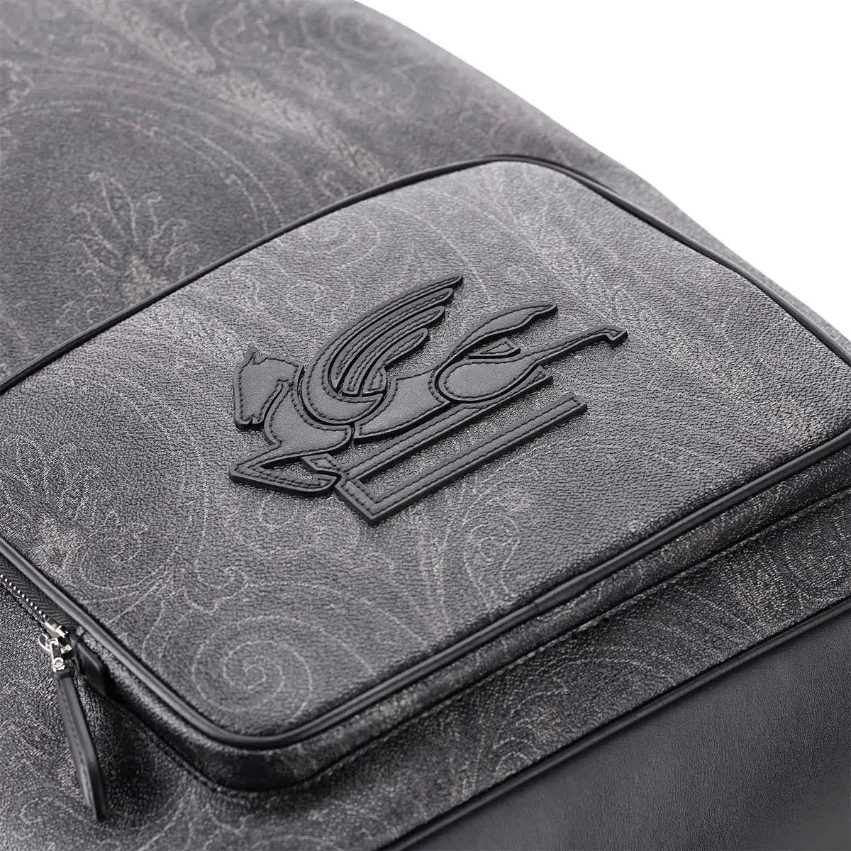 Rucksack mit Paisley-Jacquard und Pegaso-Detail