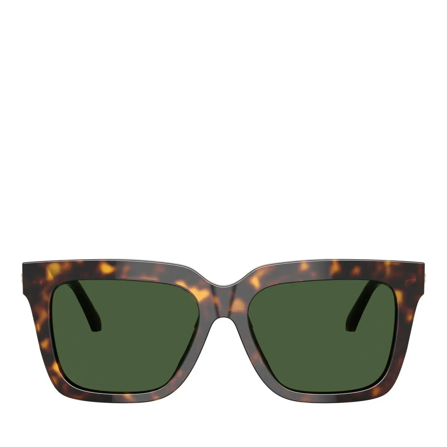 Quadratische Sonnenbrille mit Schildpattmuster