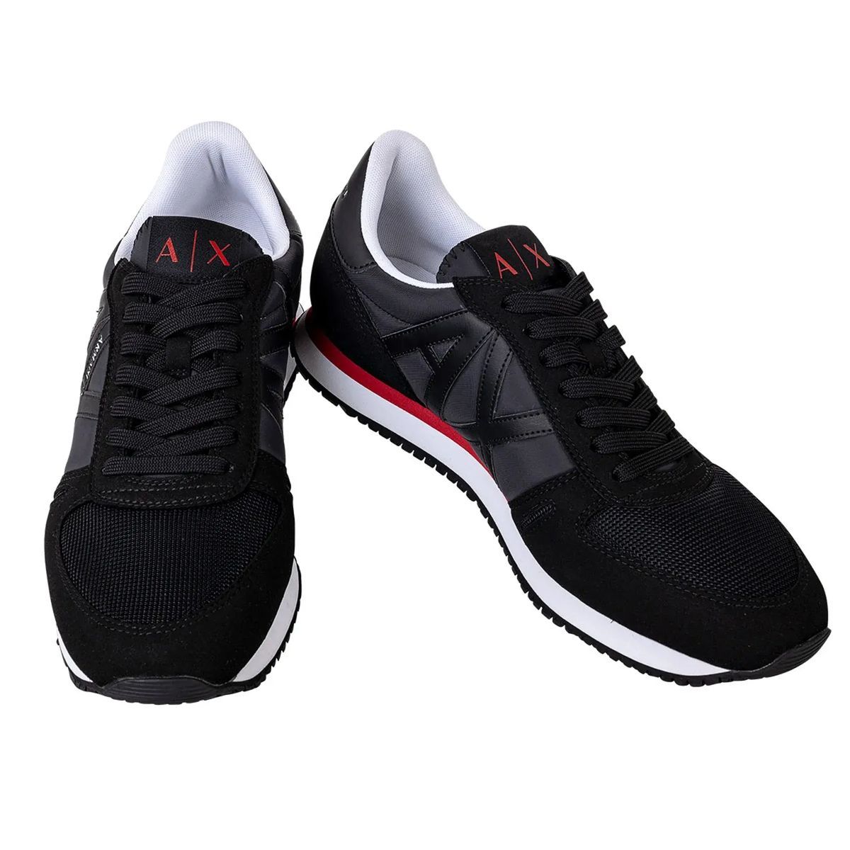 Retro-Sneaker mit niedrigem Schaft