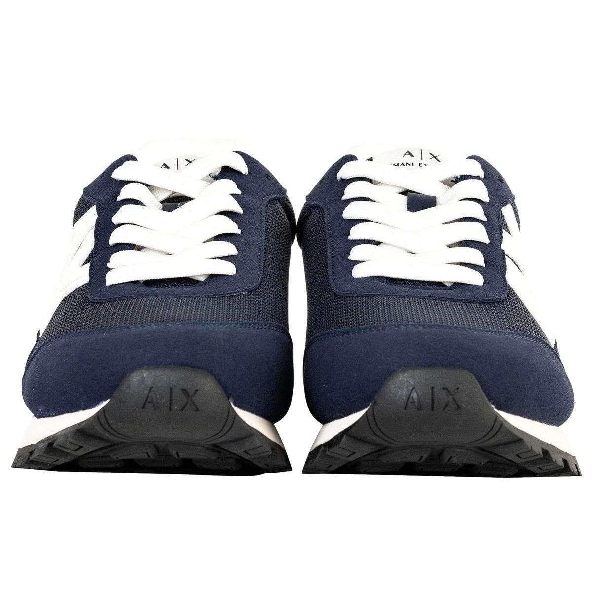 Marineblaue Retro-Sneakers