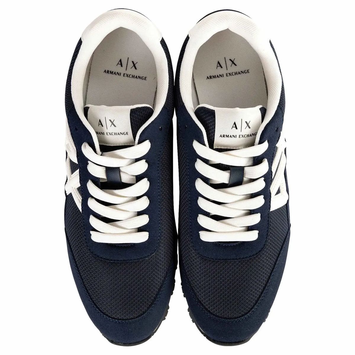 Marineblaue Retro-Sneakers