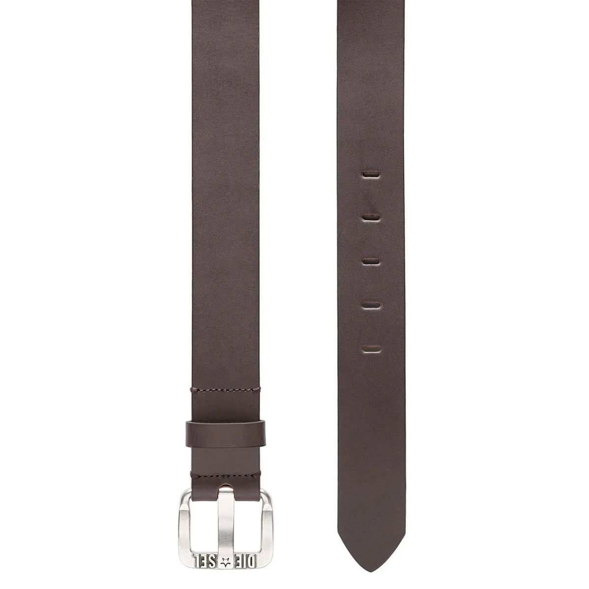 Klassischer brauner Ledergürtel