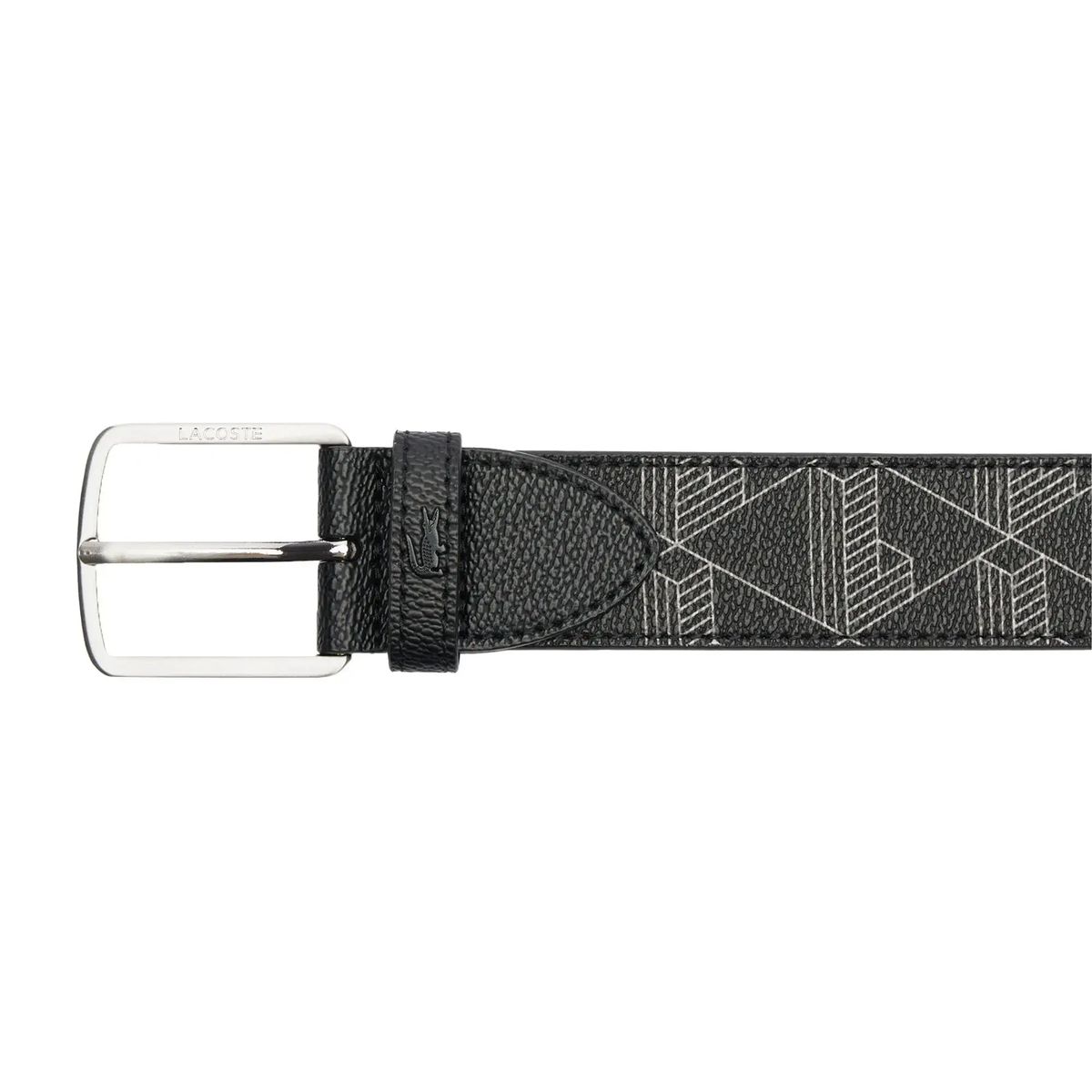 Lacoste Gürtel mit geometrischem Monogrammmuster