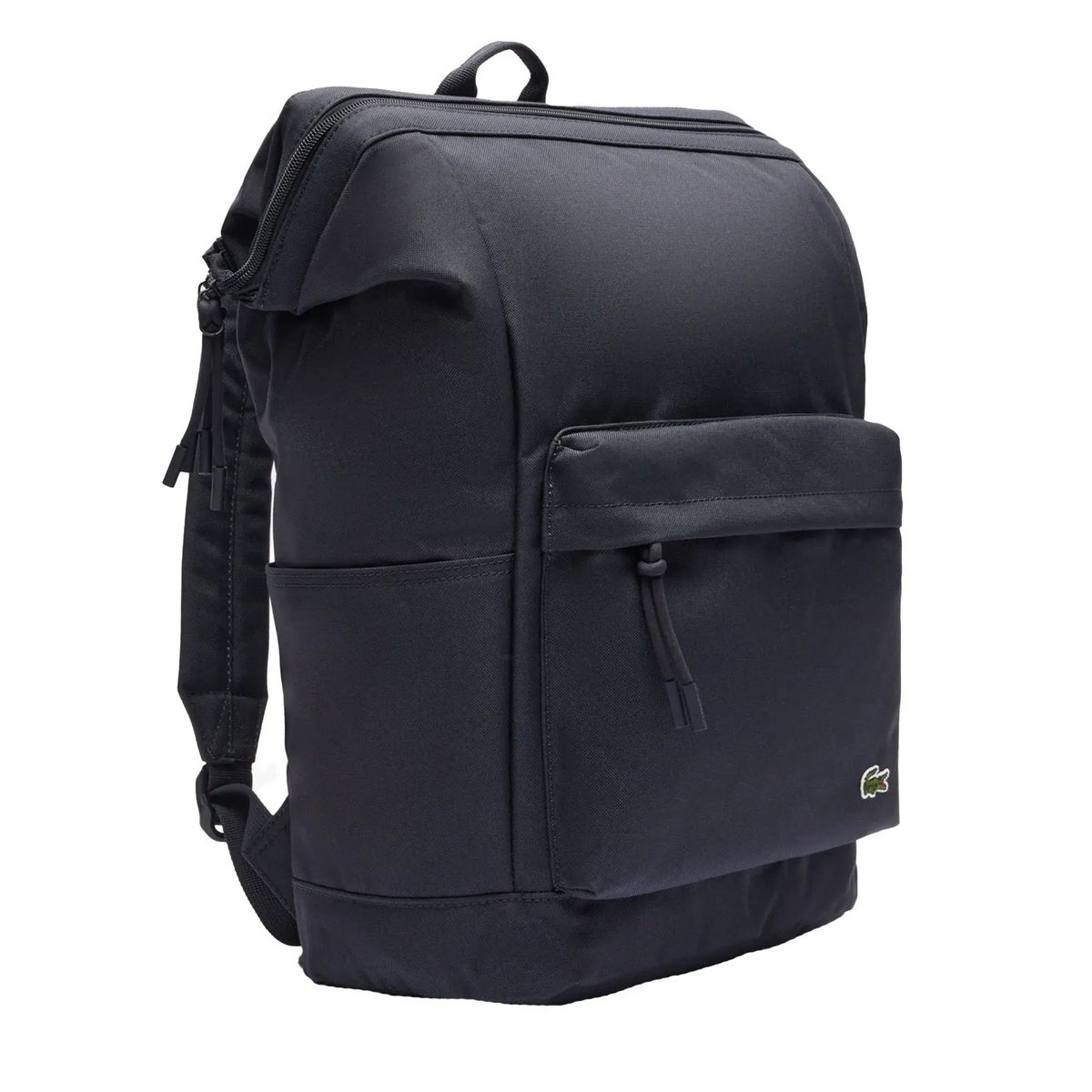 Minimalistischer, quadratischer Rucksack mit Fächern