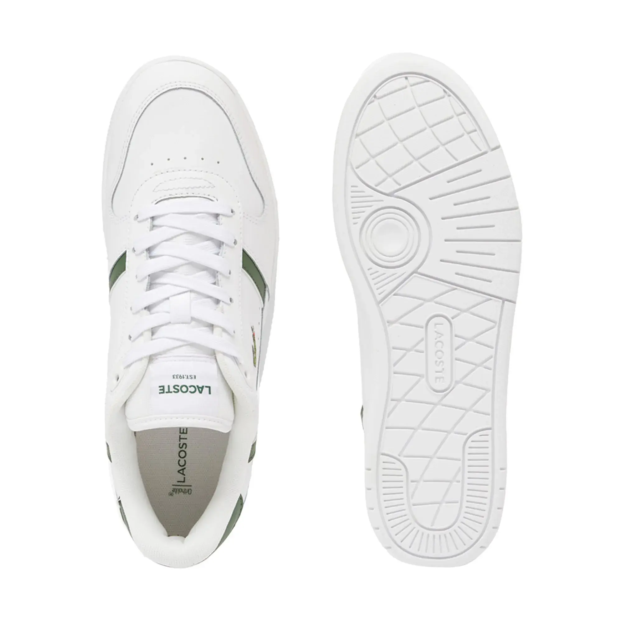 Lacoste T-Clip Leder Low-Top Sneaker