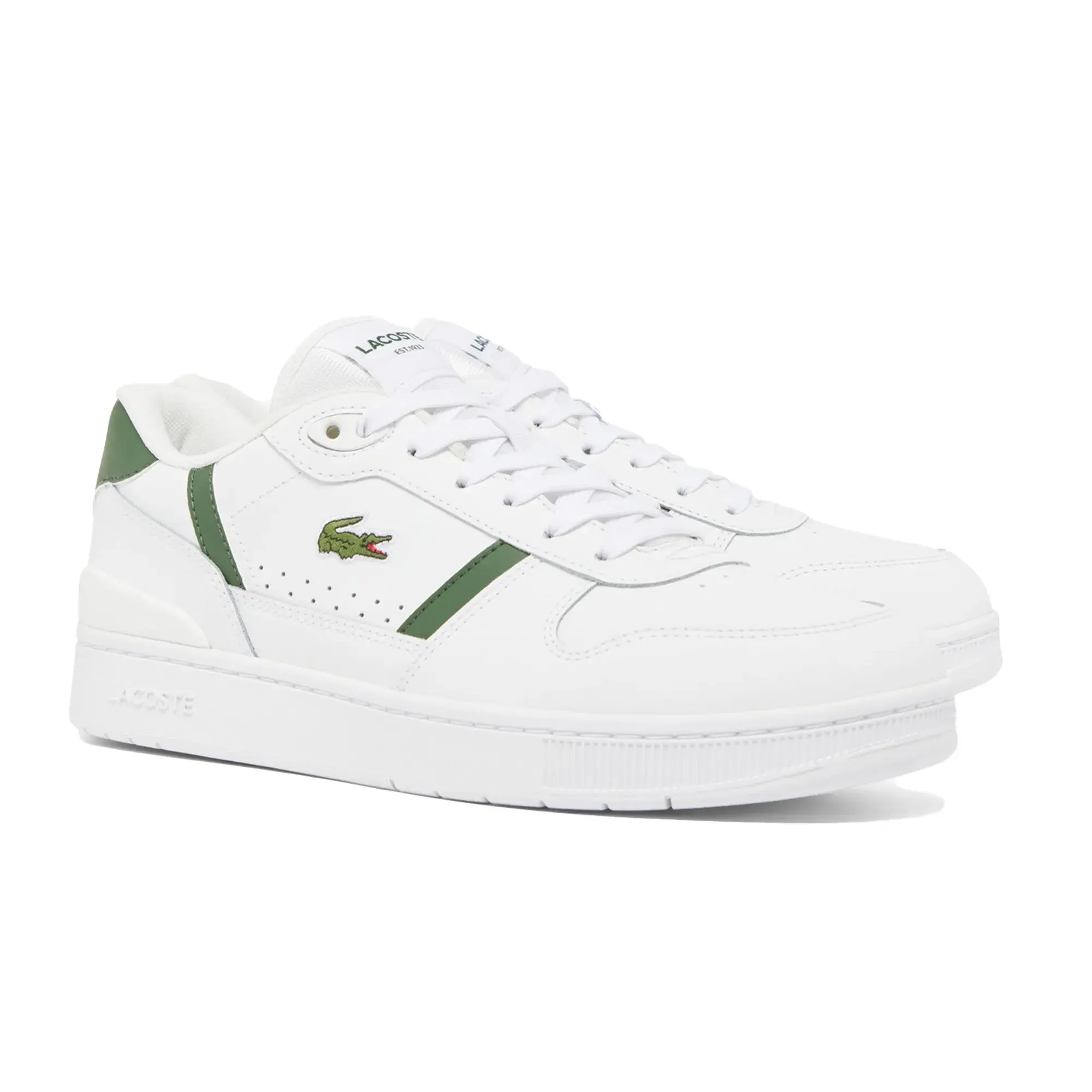 Lacoste T-Clip Leder Low-Top Sneaker
