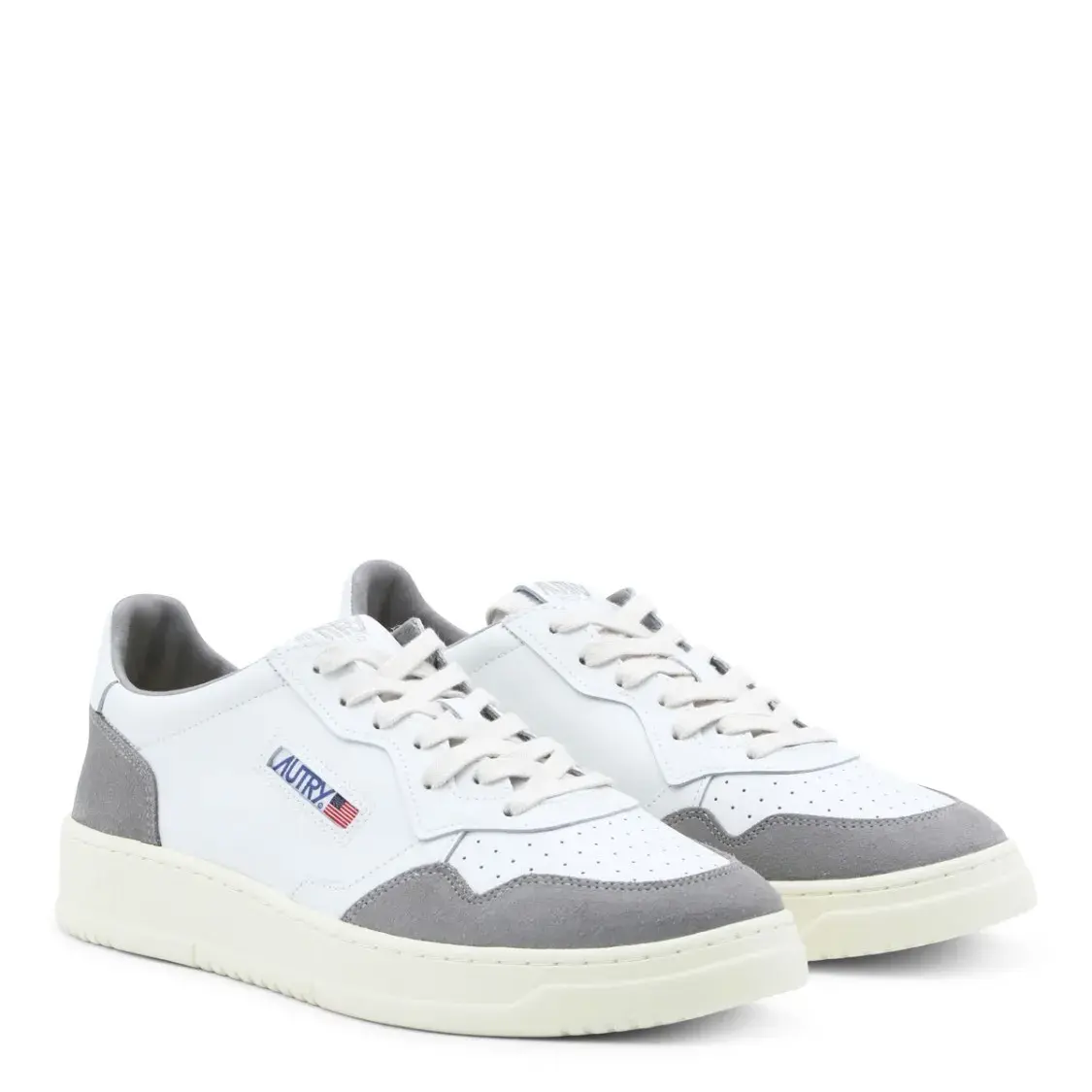 Medalist Low Weiß Grau Sneaker
