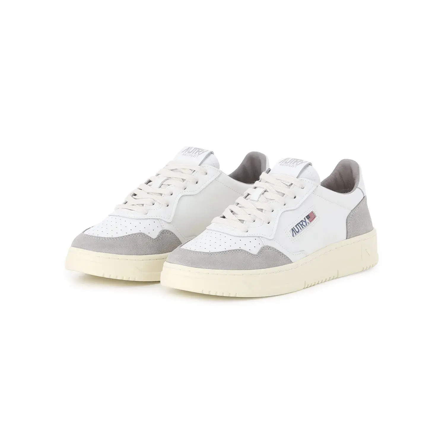 Medalist Low Weiß Grau Sneaker