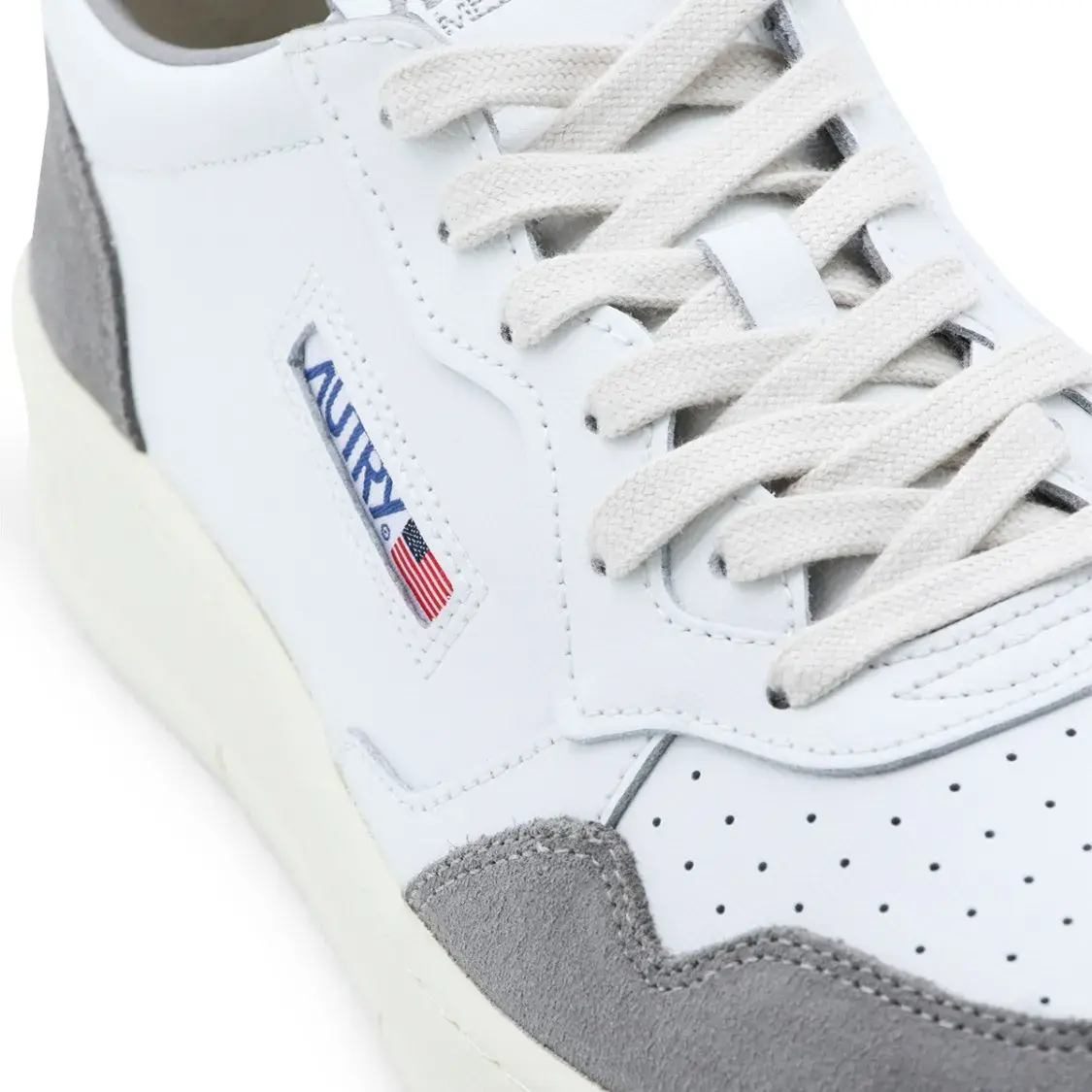 Medalist Low Weiß Grau Sneaker