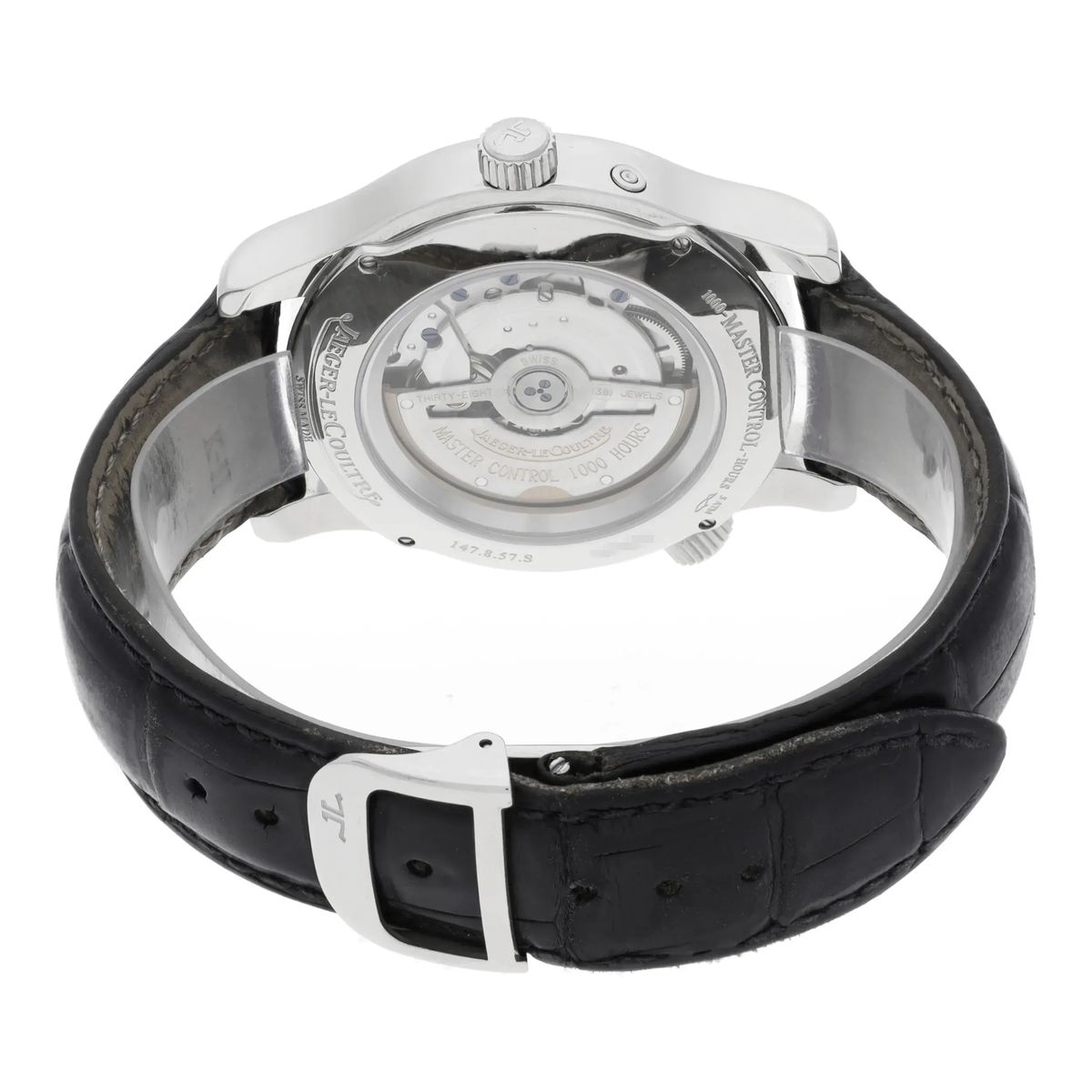 Jaeger-LeCoultre Master Geographic Silbernes Zifferblatt