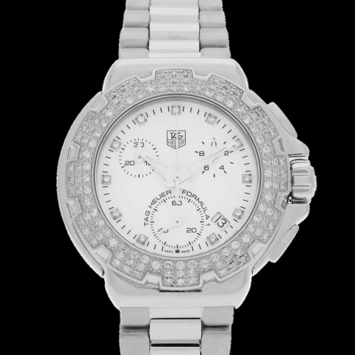Formula 1 Diamant-Lünette Uhr