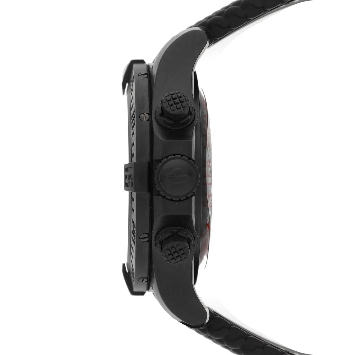 Schwarze Chronograph Automatische Fliegeruhr