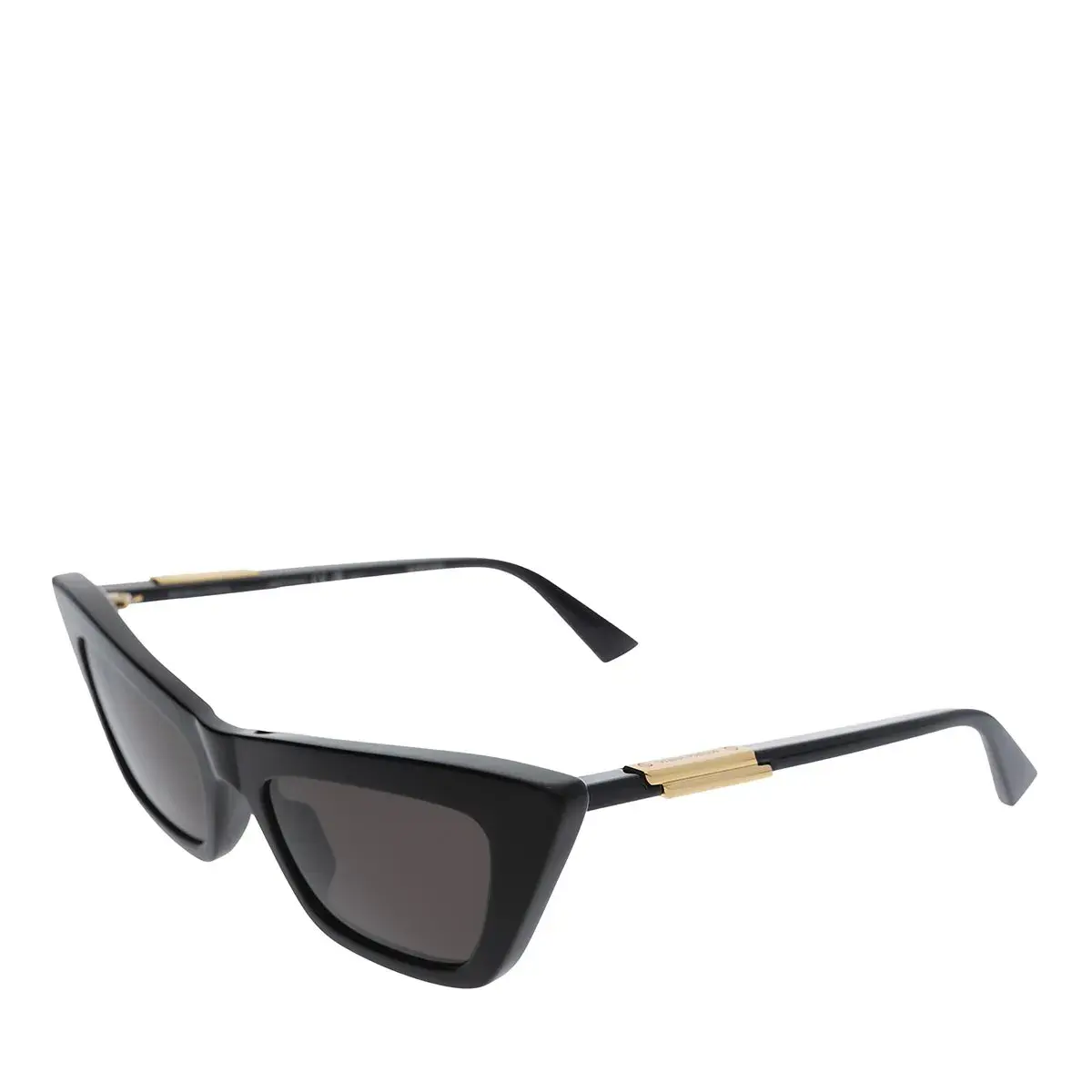 Cat-Eye Sonnenbrille mit goldenem Detail