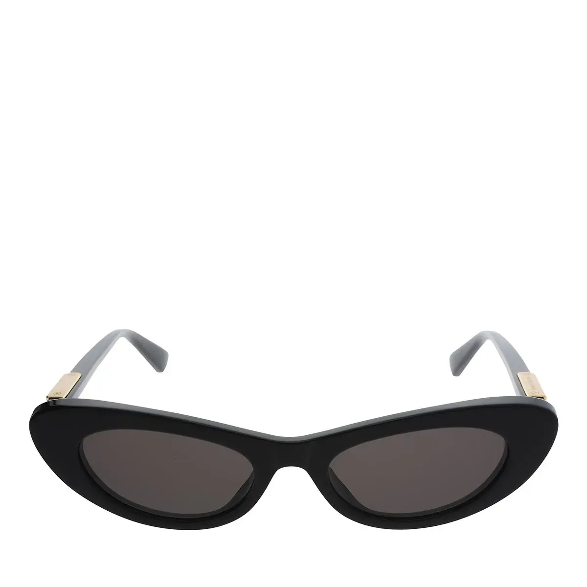 Elegante Cat-Eye Sonnenbrille mit goldenem Detail